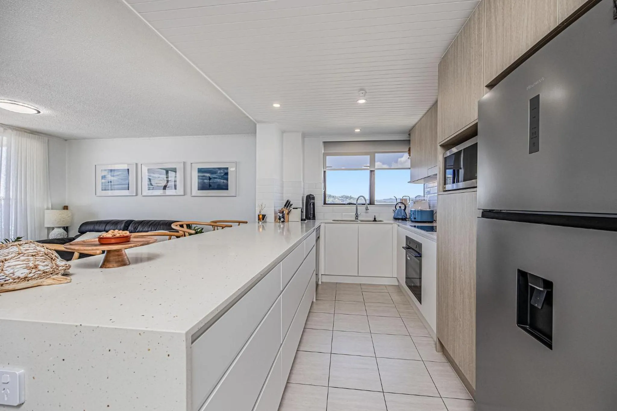 Kitchen or kitchenette in Horizons Holiday Apartments - OFFICIAL