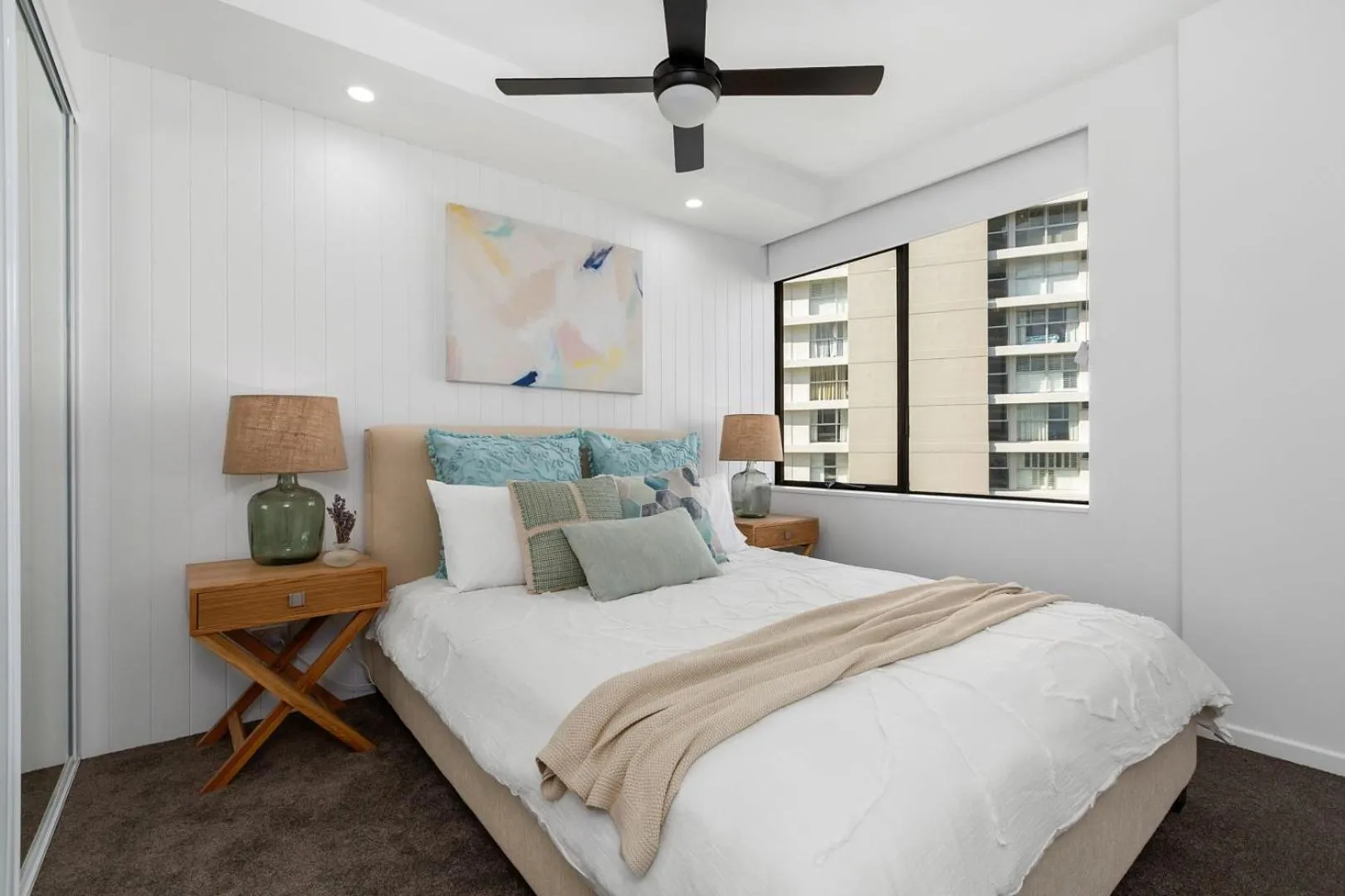 Bedroom, Bed in Horizons Holiday Apartments - OFFICIAL