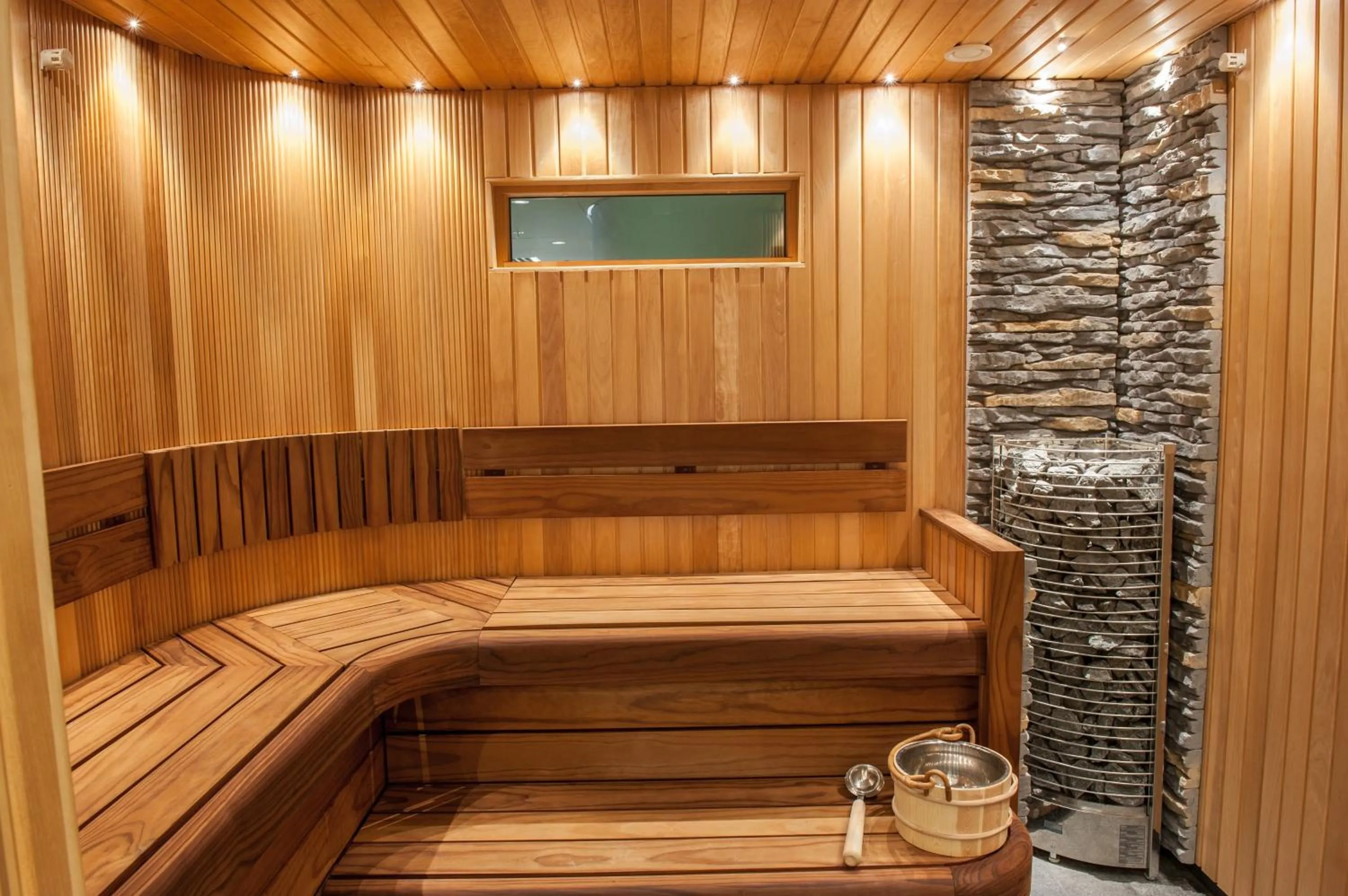 Sauna in Grand Hotel Lapland