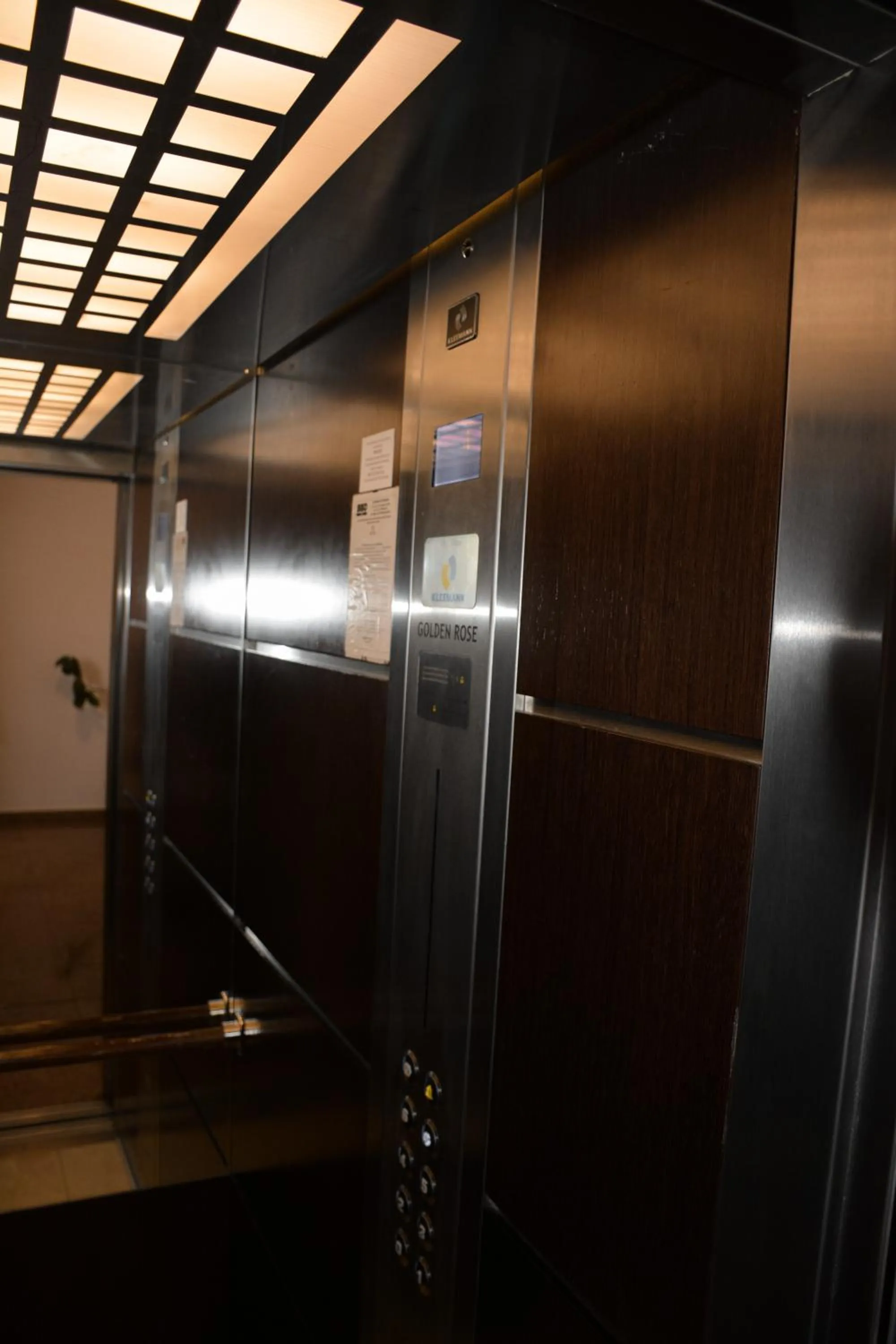 elevator in Golden Rose Residence