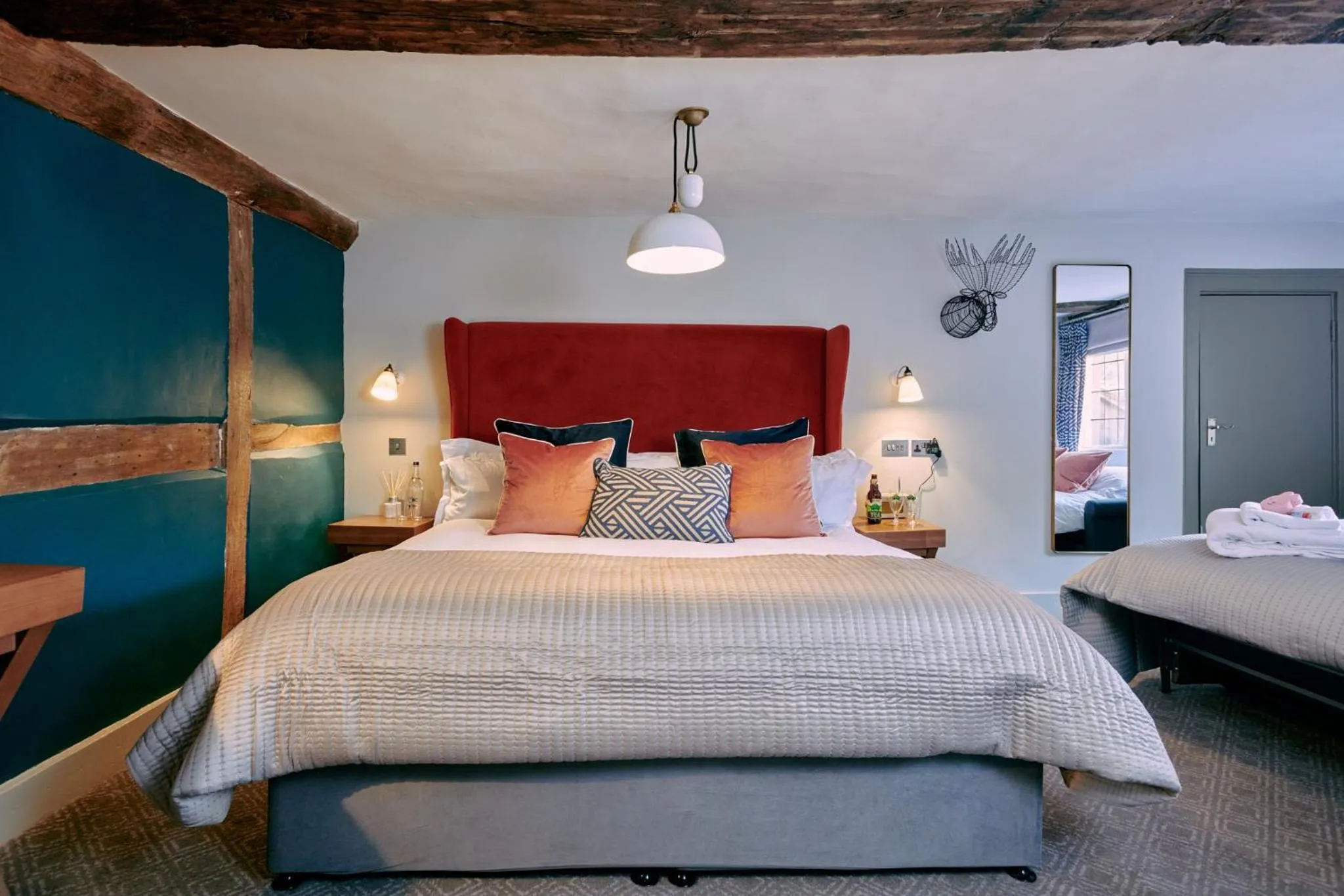 Bed in The Stag on the River