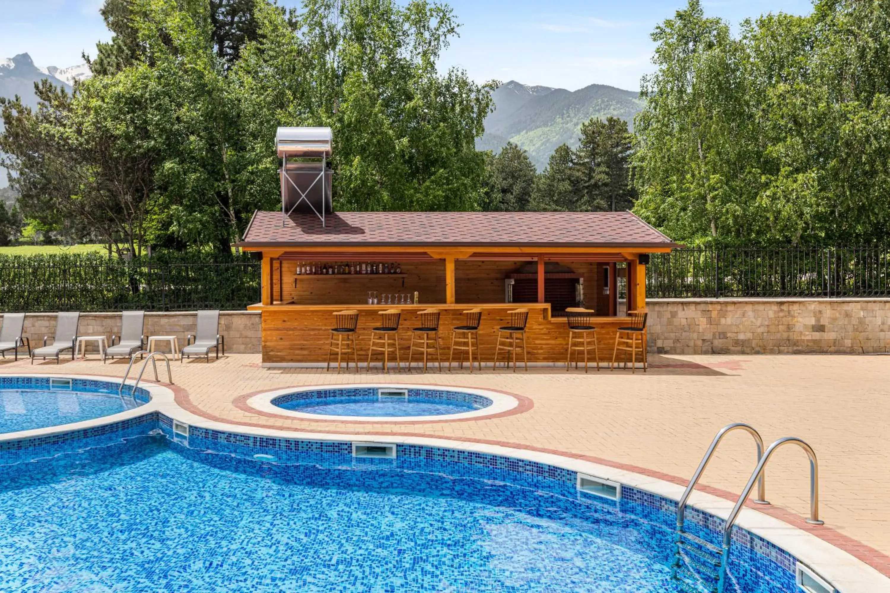 Swimming pool in The Balkan Jewel Resort, Trademark Collection by Wyndham Swimming pool in The Balkan Jewel Resort, Trademark Collection by Wyndham