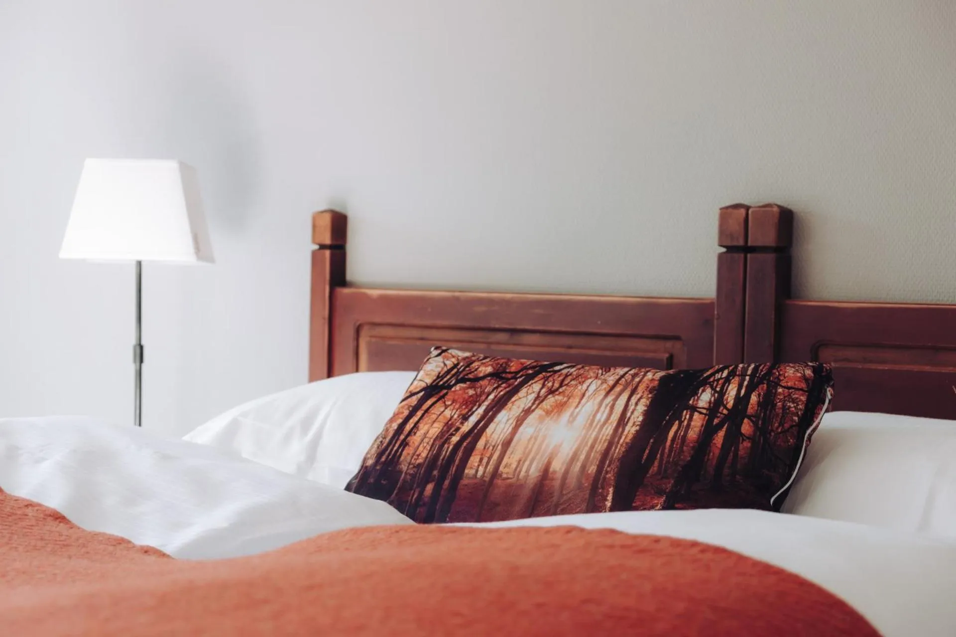 Bed in Hunderfossen Hotel & Resort