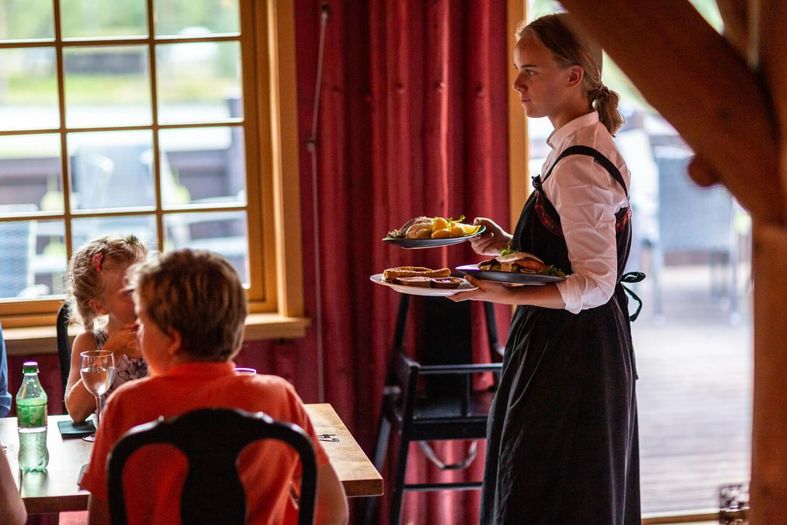 Restaurant/places to eat in Hunderfossen Hotel & Resort