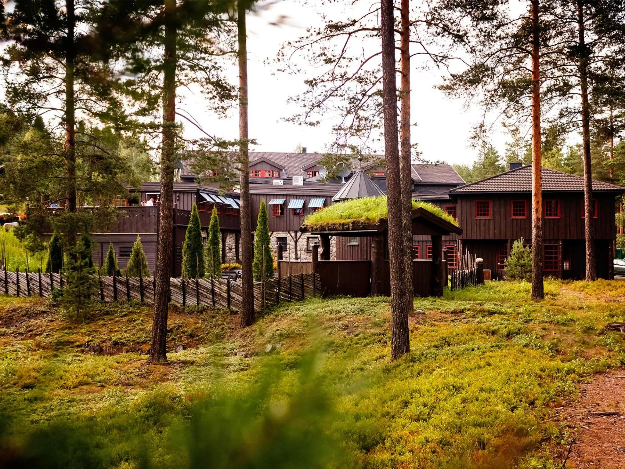 Property building in Hunderfossen Hotel & Resort