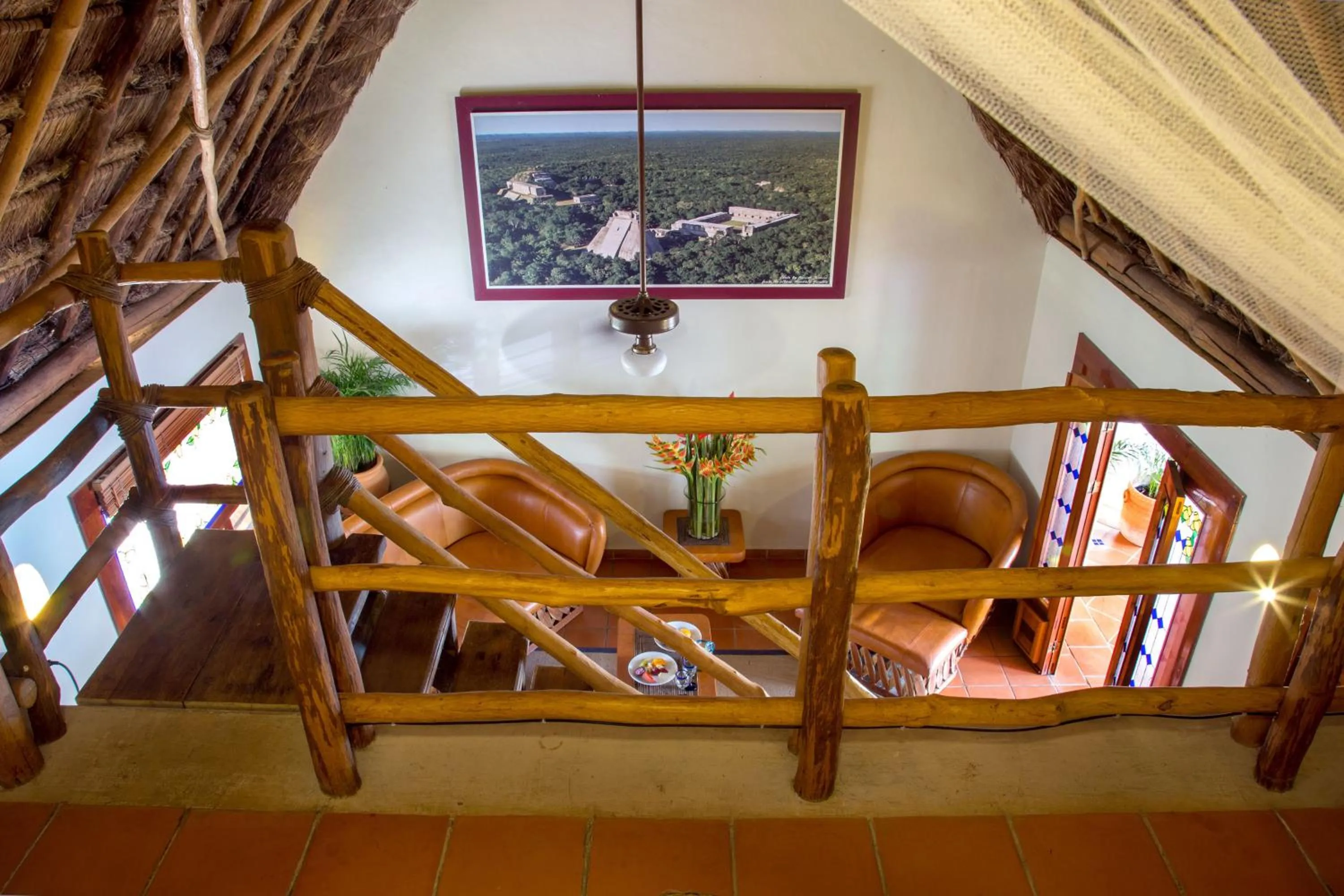 Bedroom in The Lodge At Uxmal