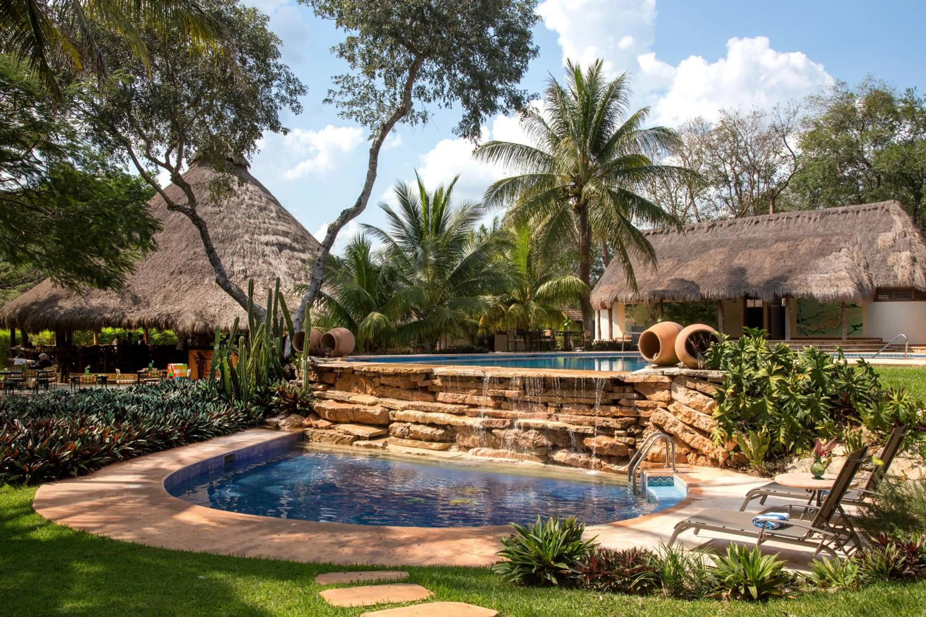 Facade/entrance in The Lodge At Uxmal
