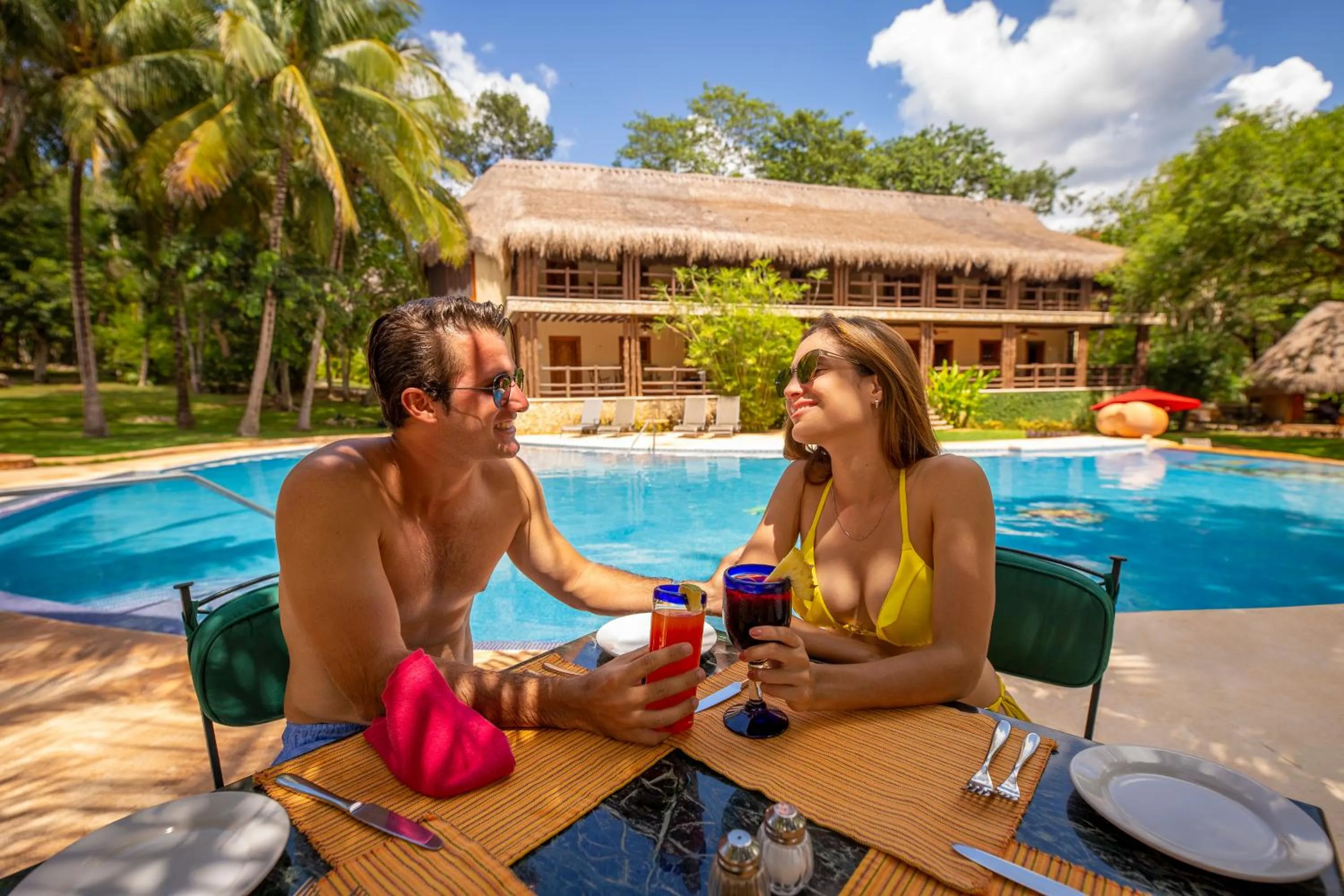 People in The Lodge At Uxmal