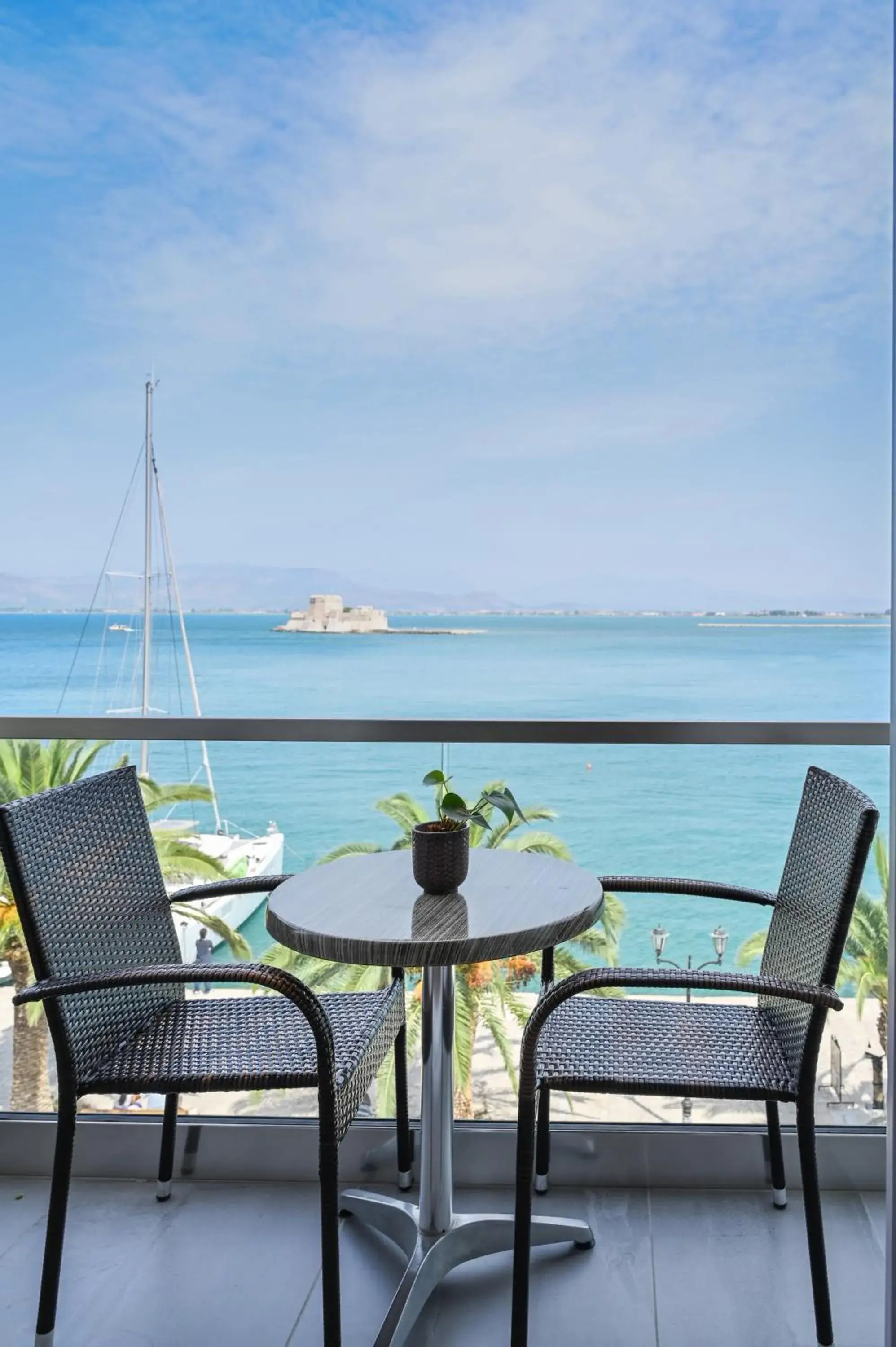 Sea view in Agamemnon Hotel Sea view in Agamemnon Hotel
