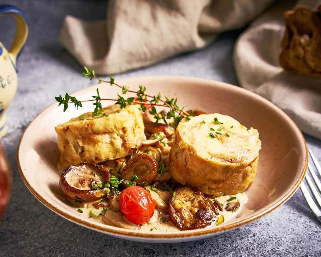 Food close-up in Landgasthof Hirsch