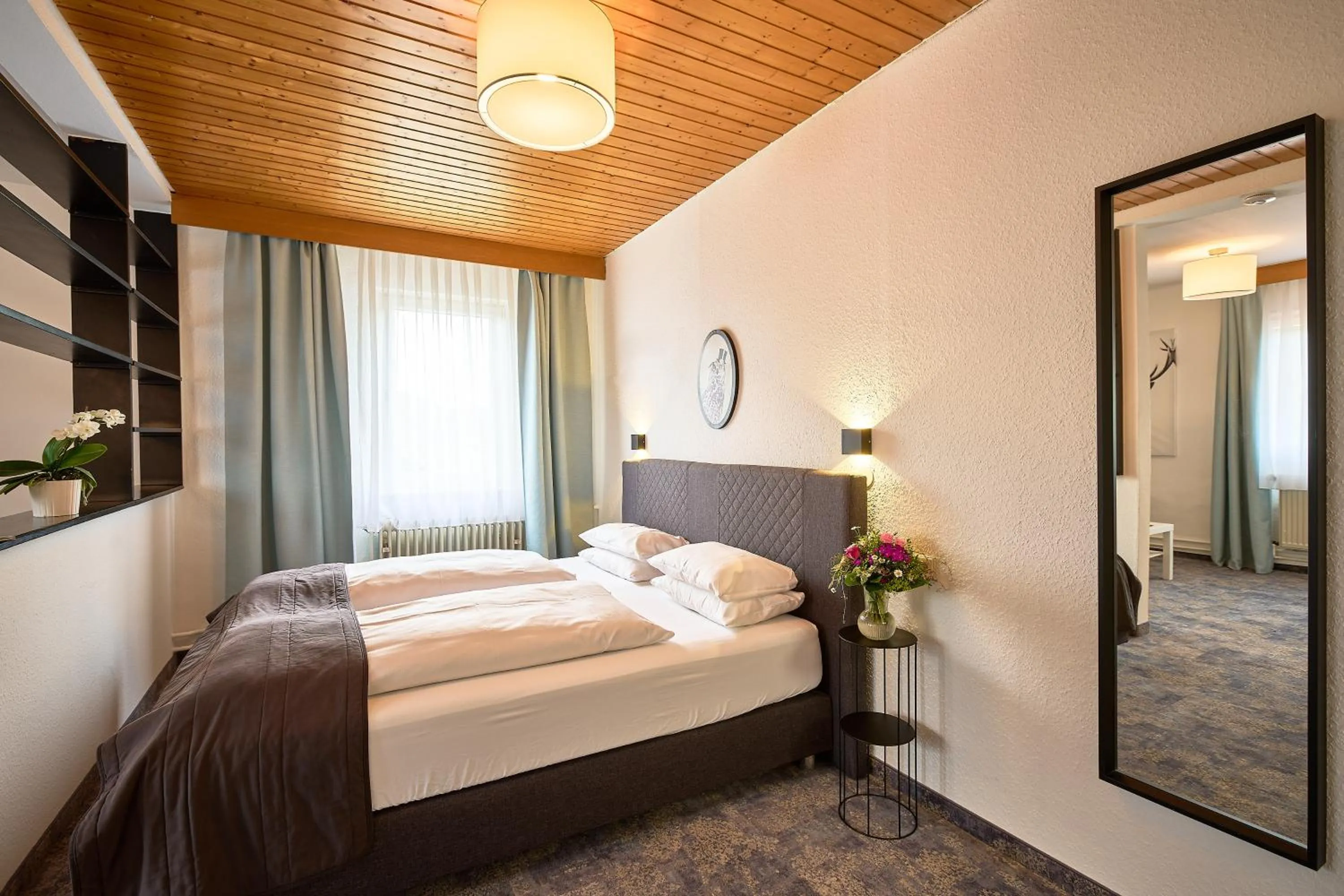 Bed in Landgasthof Hirsch