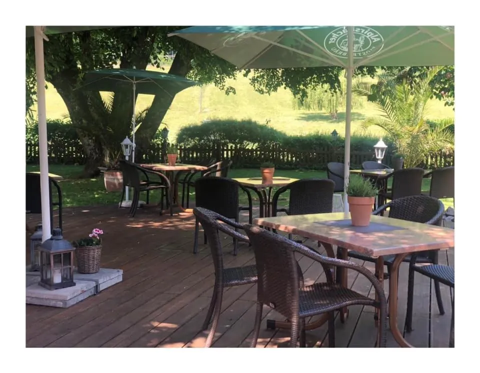 Garden in Landgasthof Hirsch