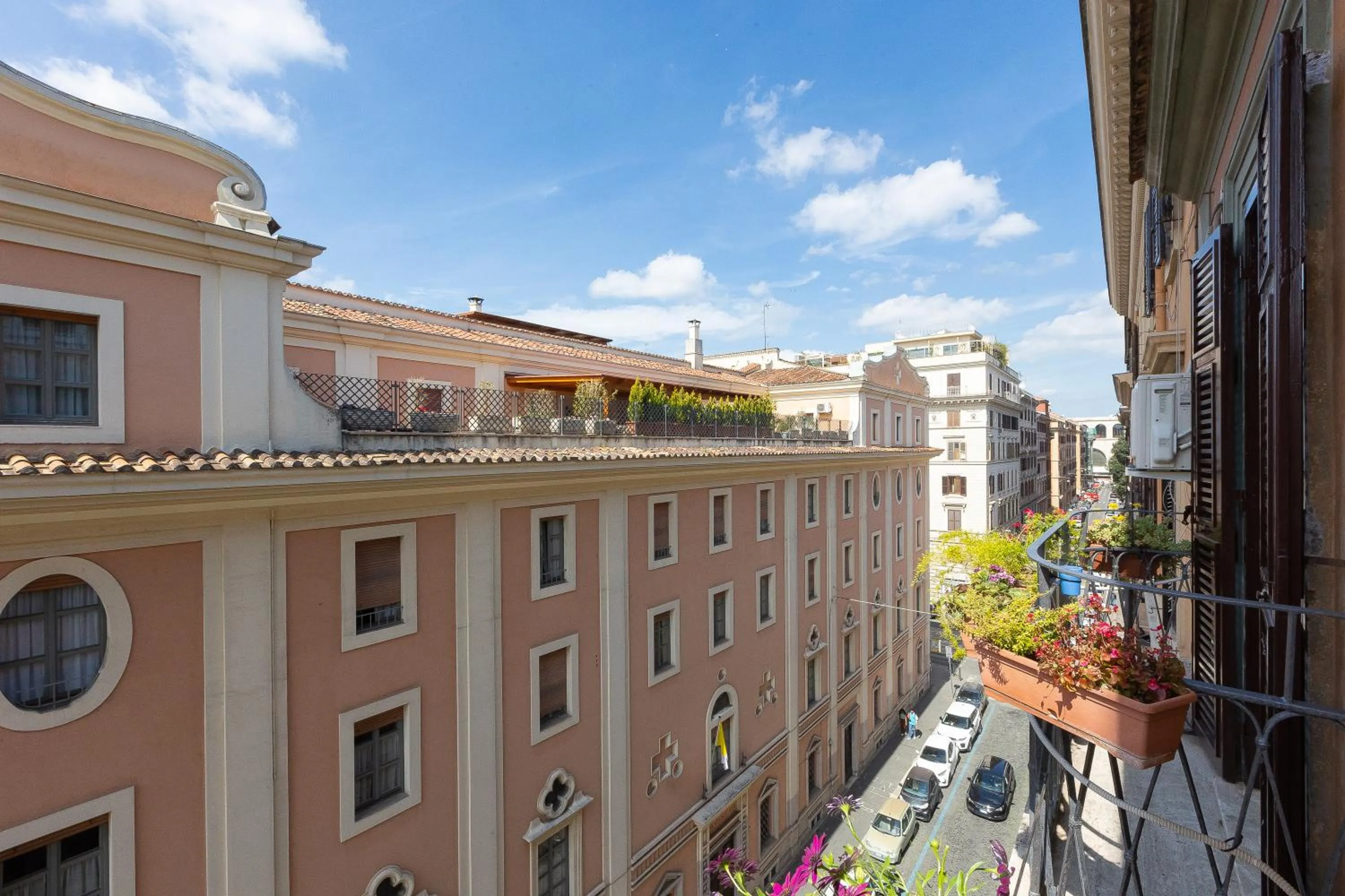 Balcony/Terrace in Rome To Stay