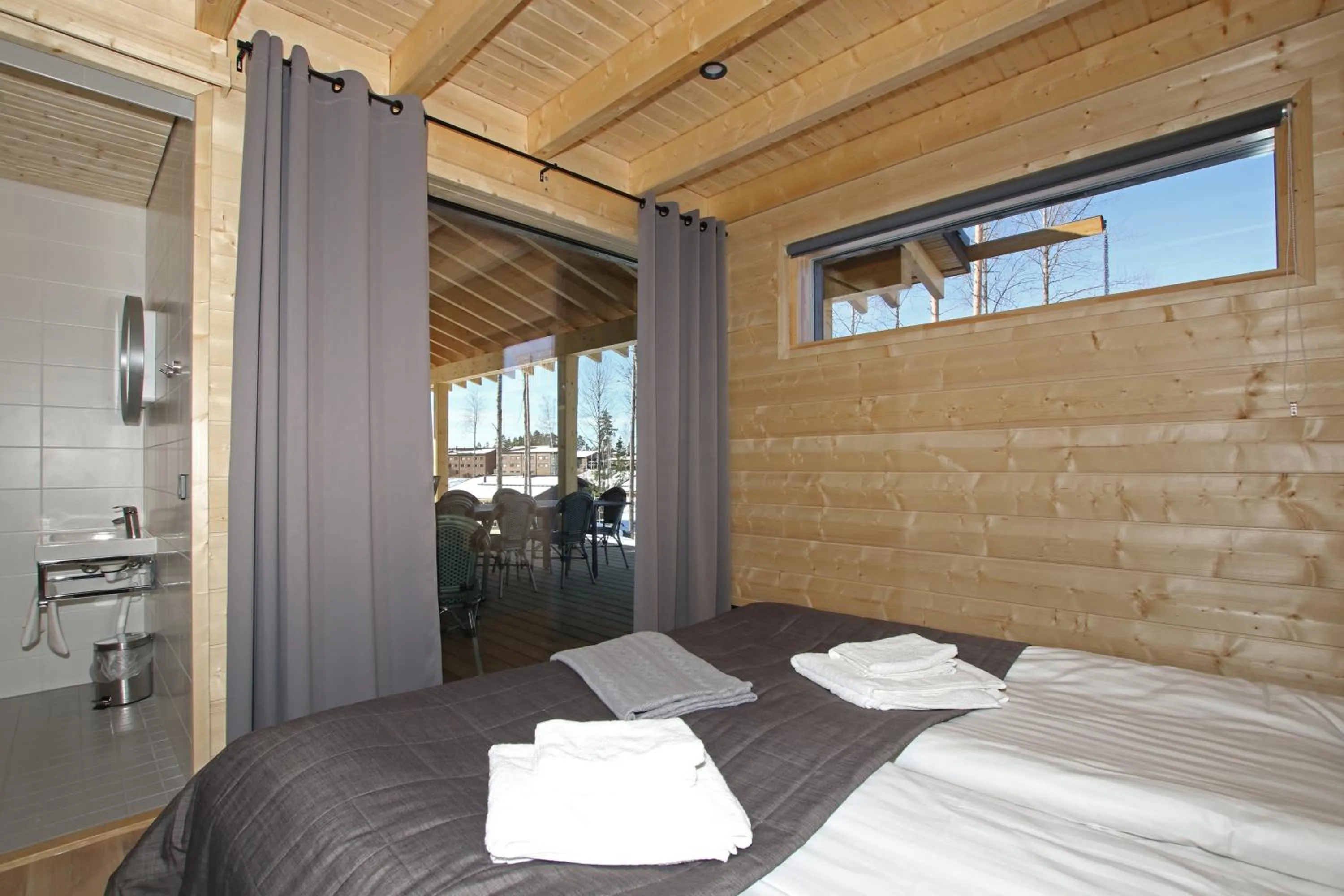 Bedroom, Bed in Eerikkilä Sport & Outdoor Resort