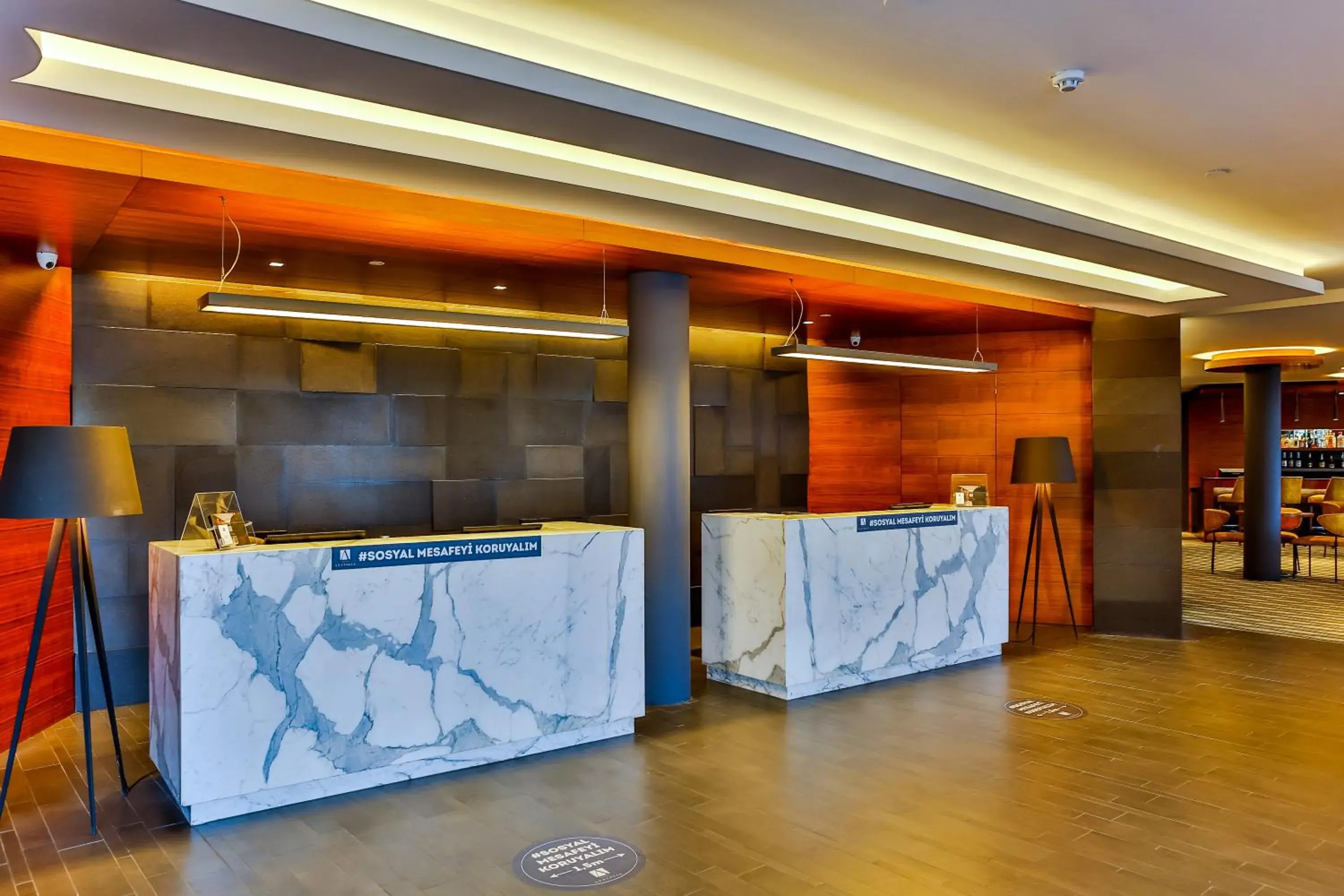 Lobby or reception in Hotel Anatolia Lobby or reception in Hotel Anatolia