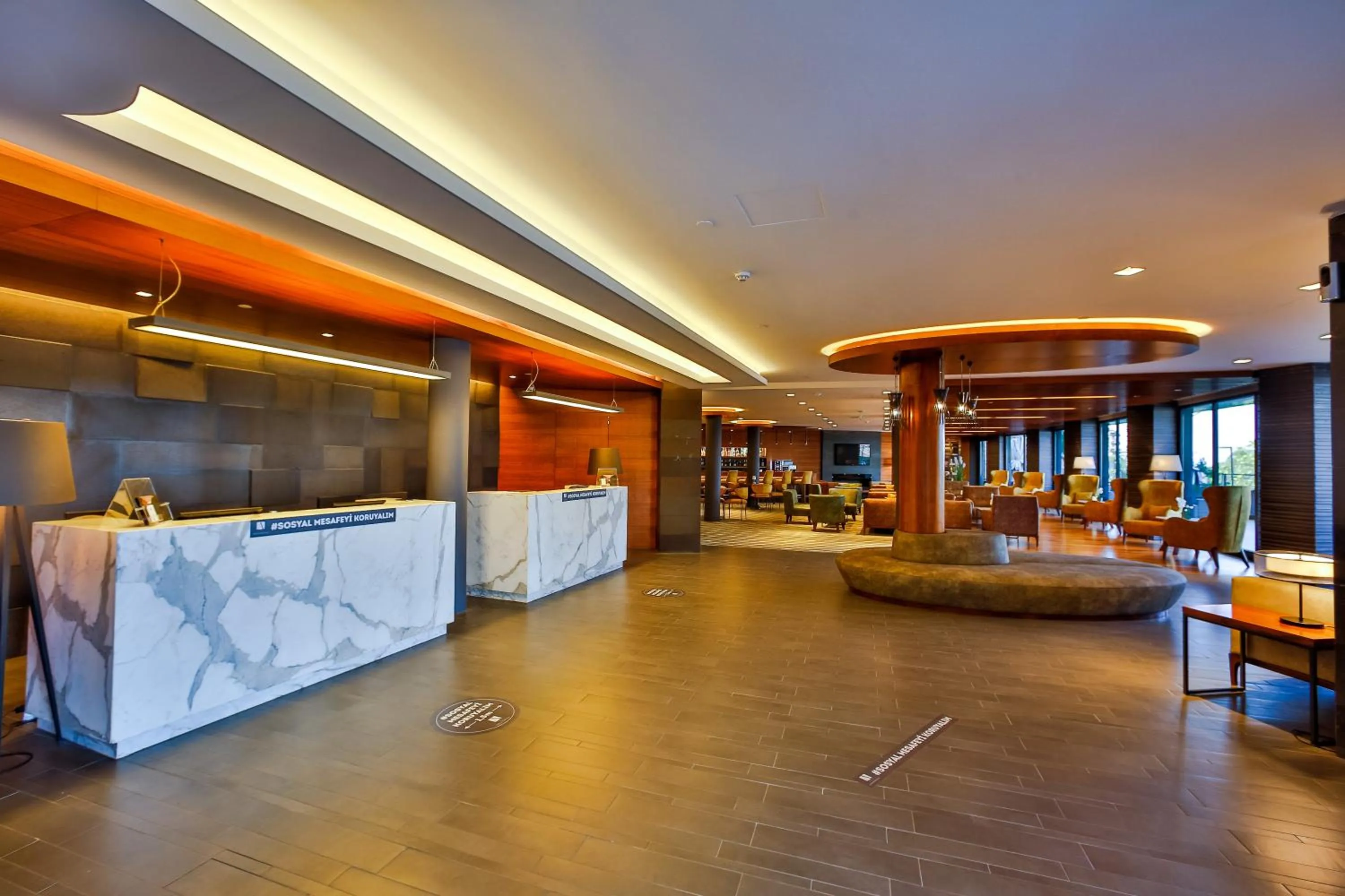 Lobby or reception in Hotel Anatolia