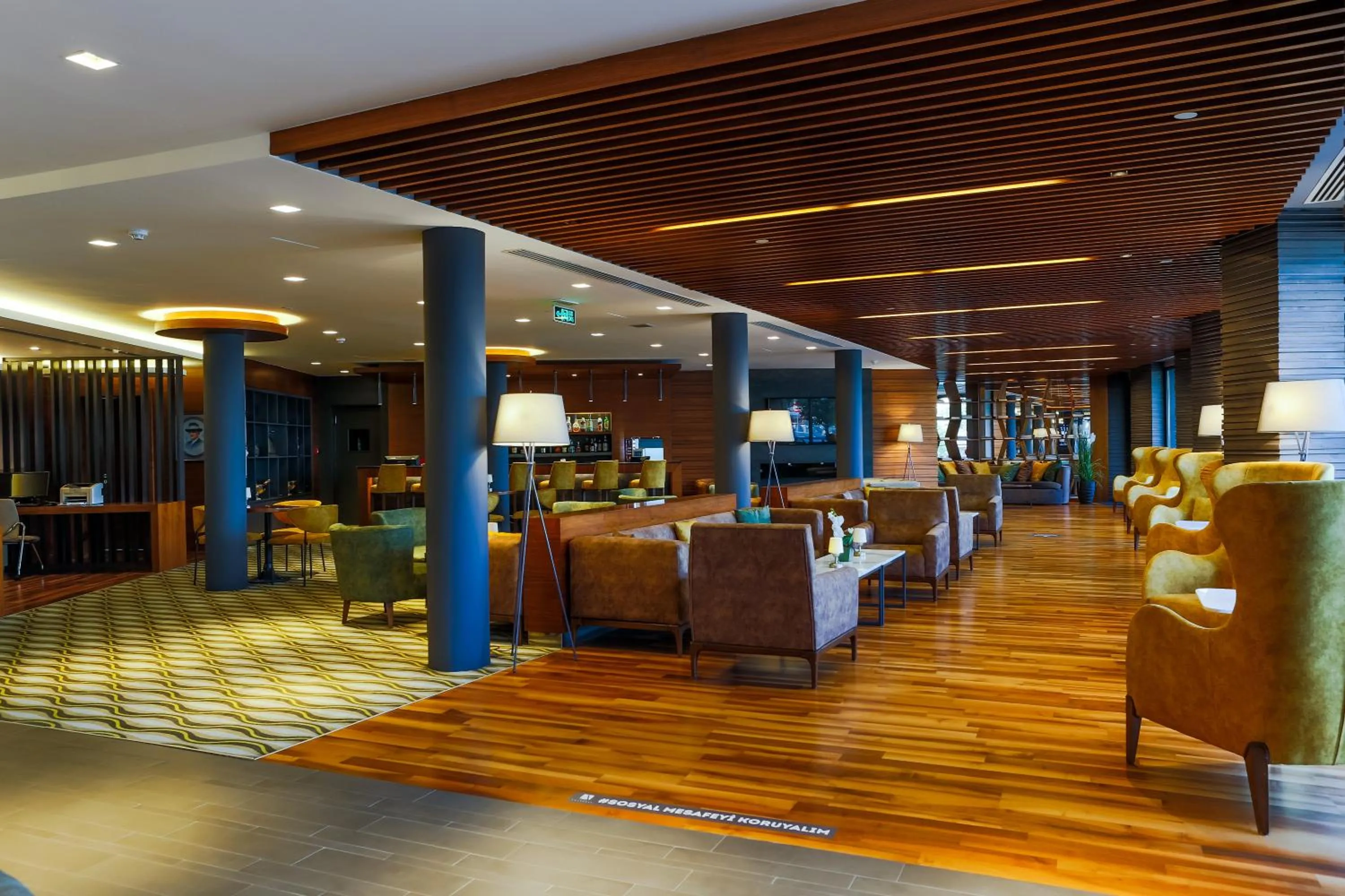 Lobby or reception in Hotel Anatolia