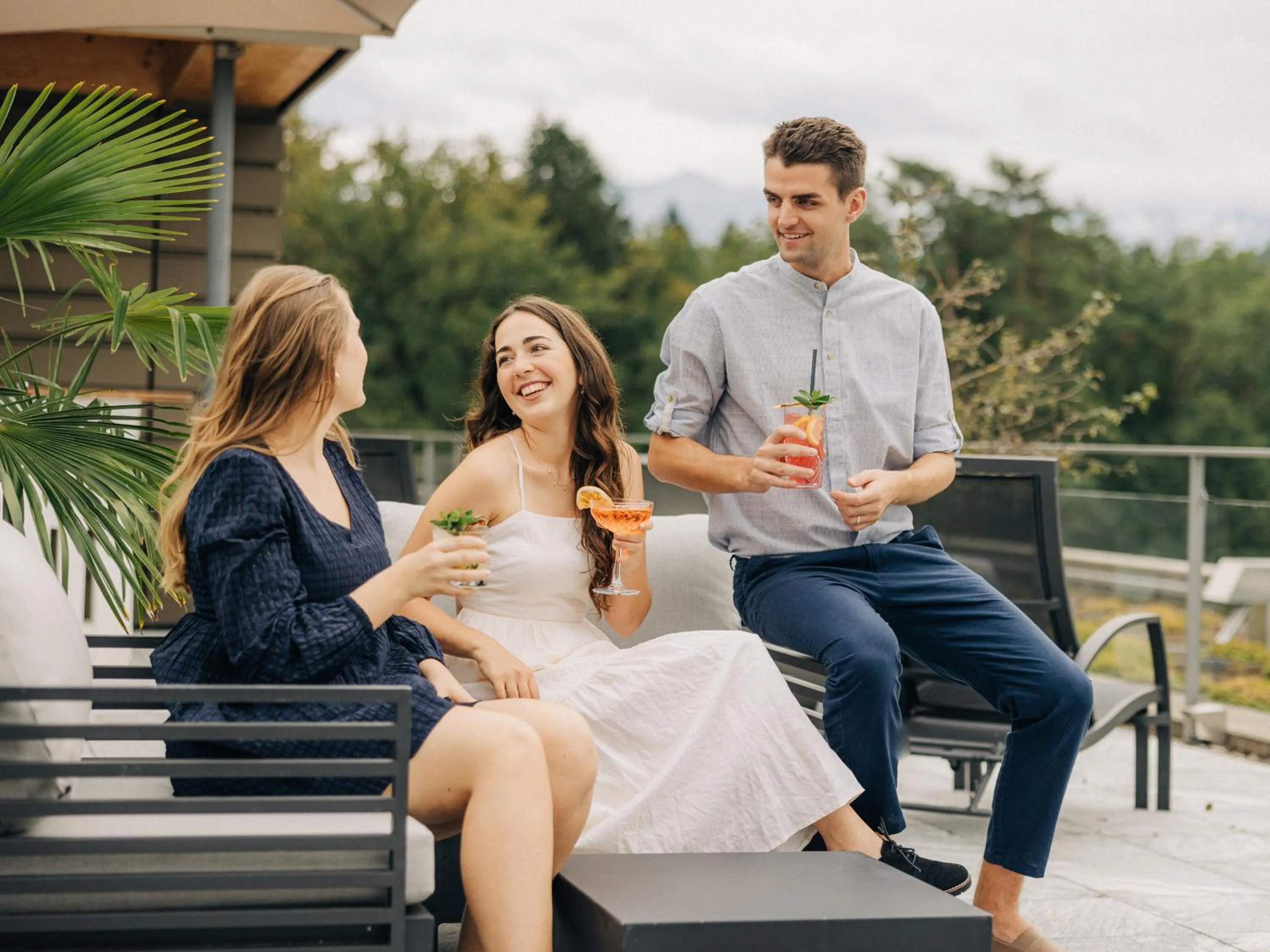 Balcony/Terrace in Deltapark Vitalresort****