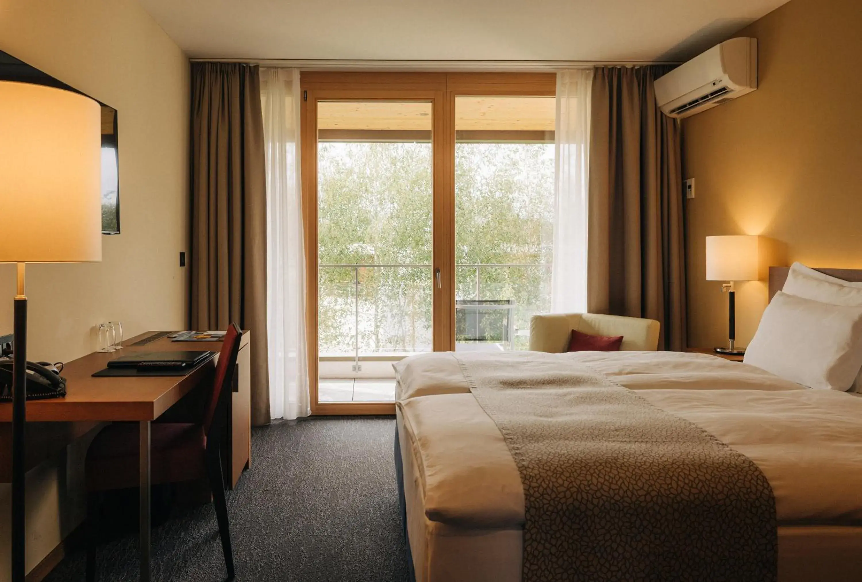 Garden View Double Room – Annex Building - single occupancy in Deltapark Vitalresort**** Garden View Double Room – Annex Building - single occupancy in Deltapark Vitalresort****