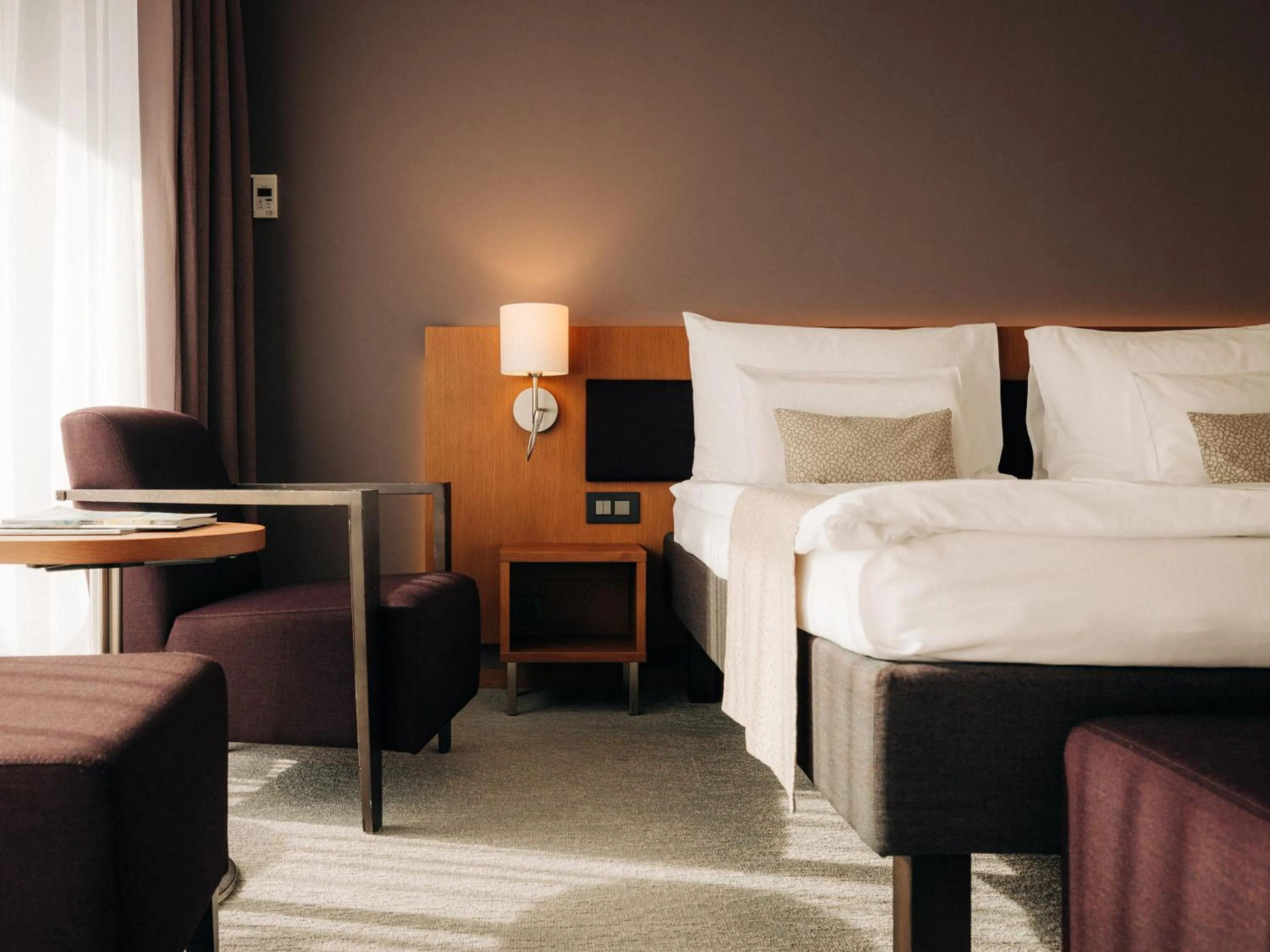 Bedroom, Bed in Deltapark Vitalresort****