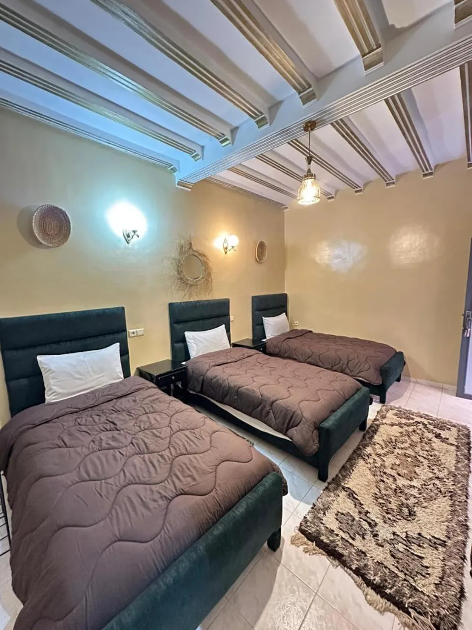 Bed in Hôtel Zaghro