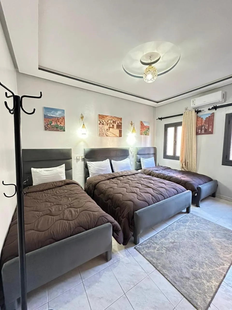 Bed in Hôtel Zaghro