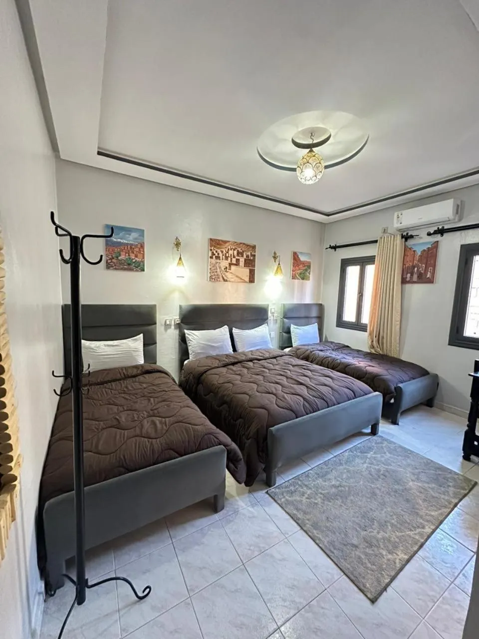 Bed in Hôtel Zaghro