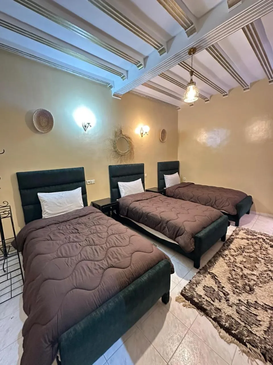 Bed in Hôtel Zaghro