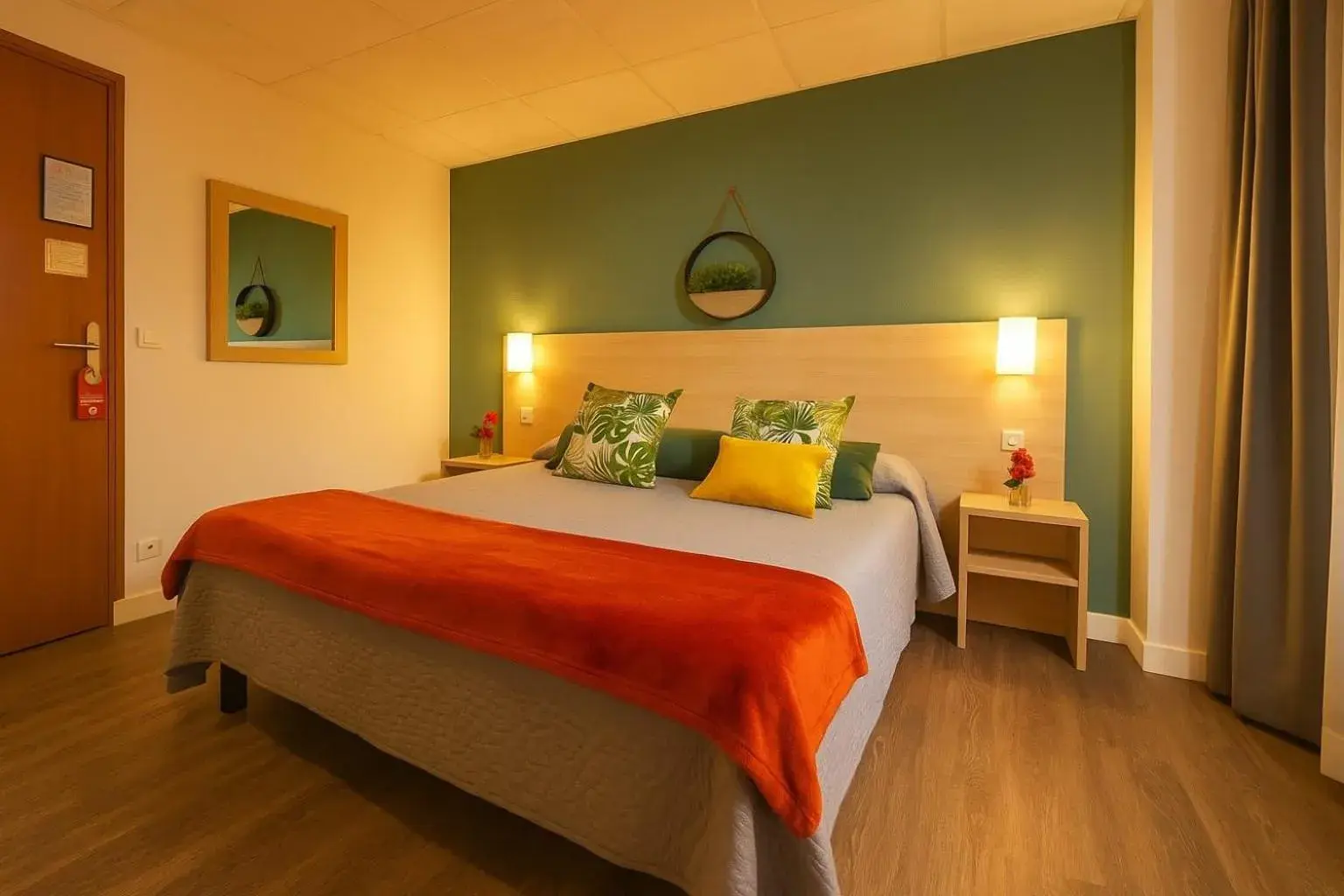 Photo of the whole room, Bed in Hotel Parisien Photo of the whole room, Bed in Hotel Parisien