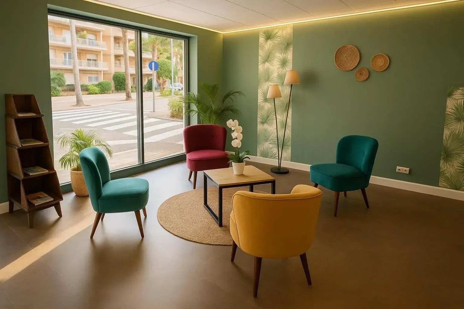 Lobby or reception in Hotel Parisien Lobby or reception in Hotel Parisien