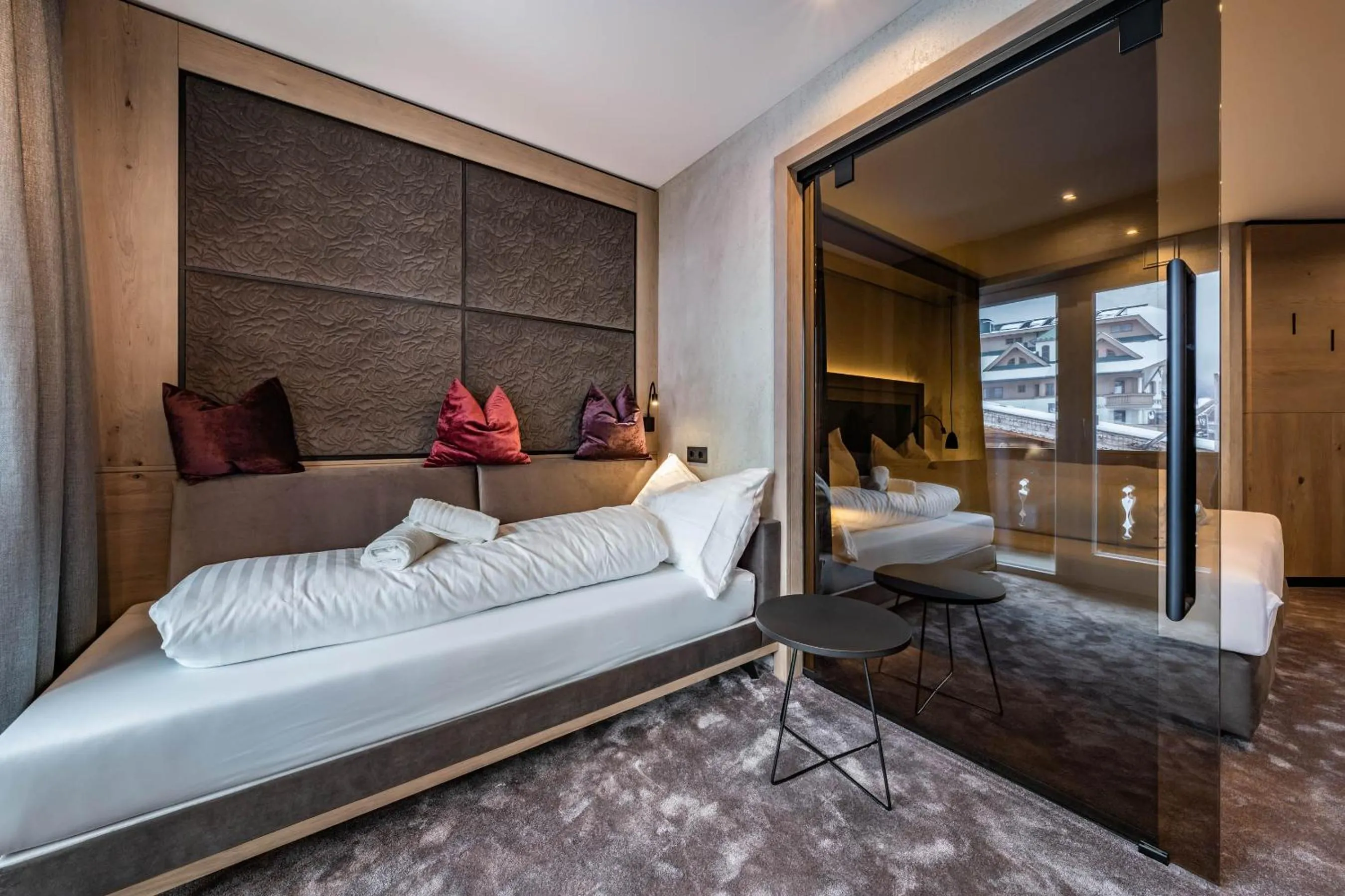 Bed in Hotel Gasthof Brücke