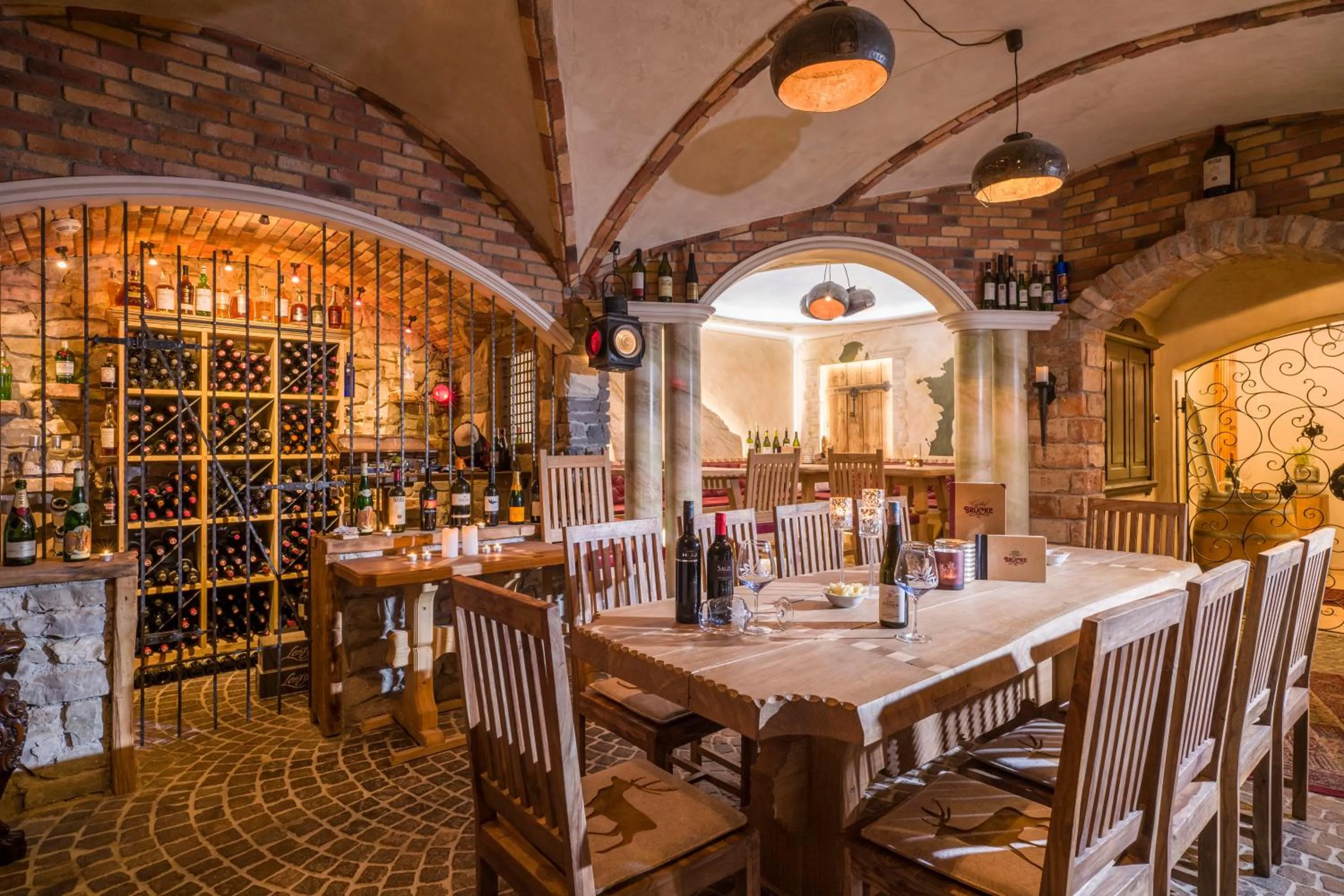 Lounge or bar in Hotel Gasthof Brücke