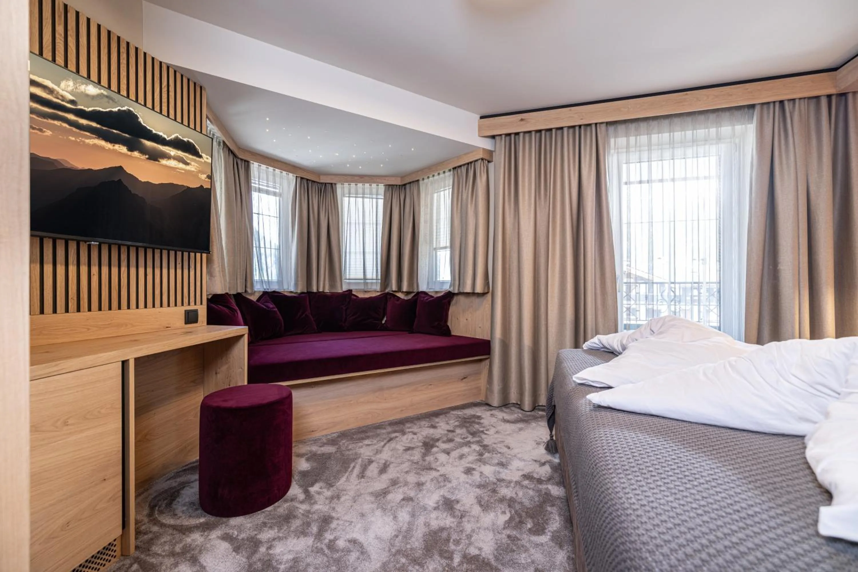 Bed in Hotel Gasthof Brücke