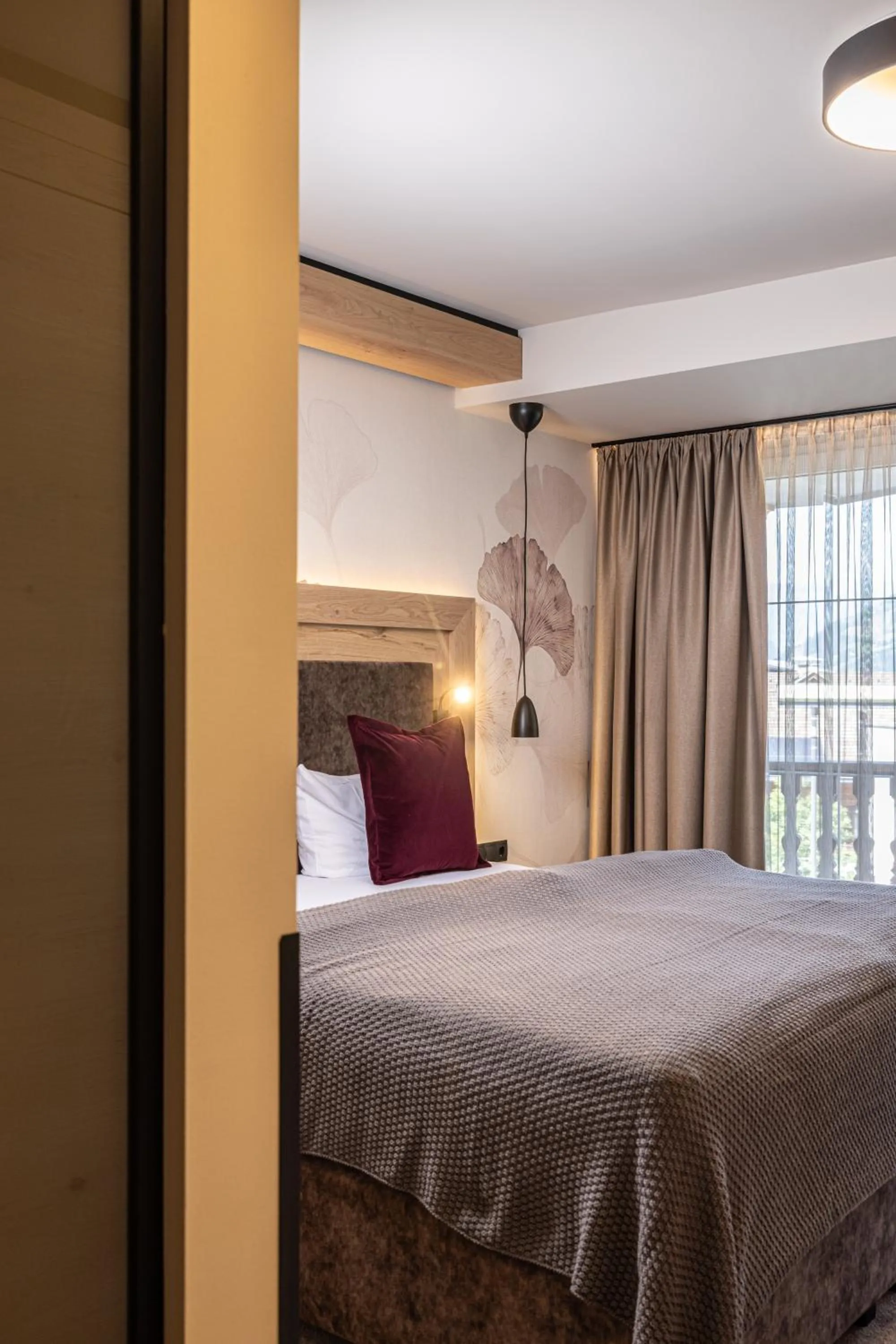 Bed in Hotel Gasthof Brücke