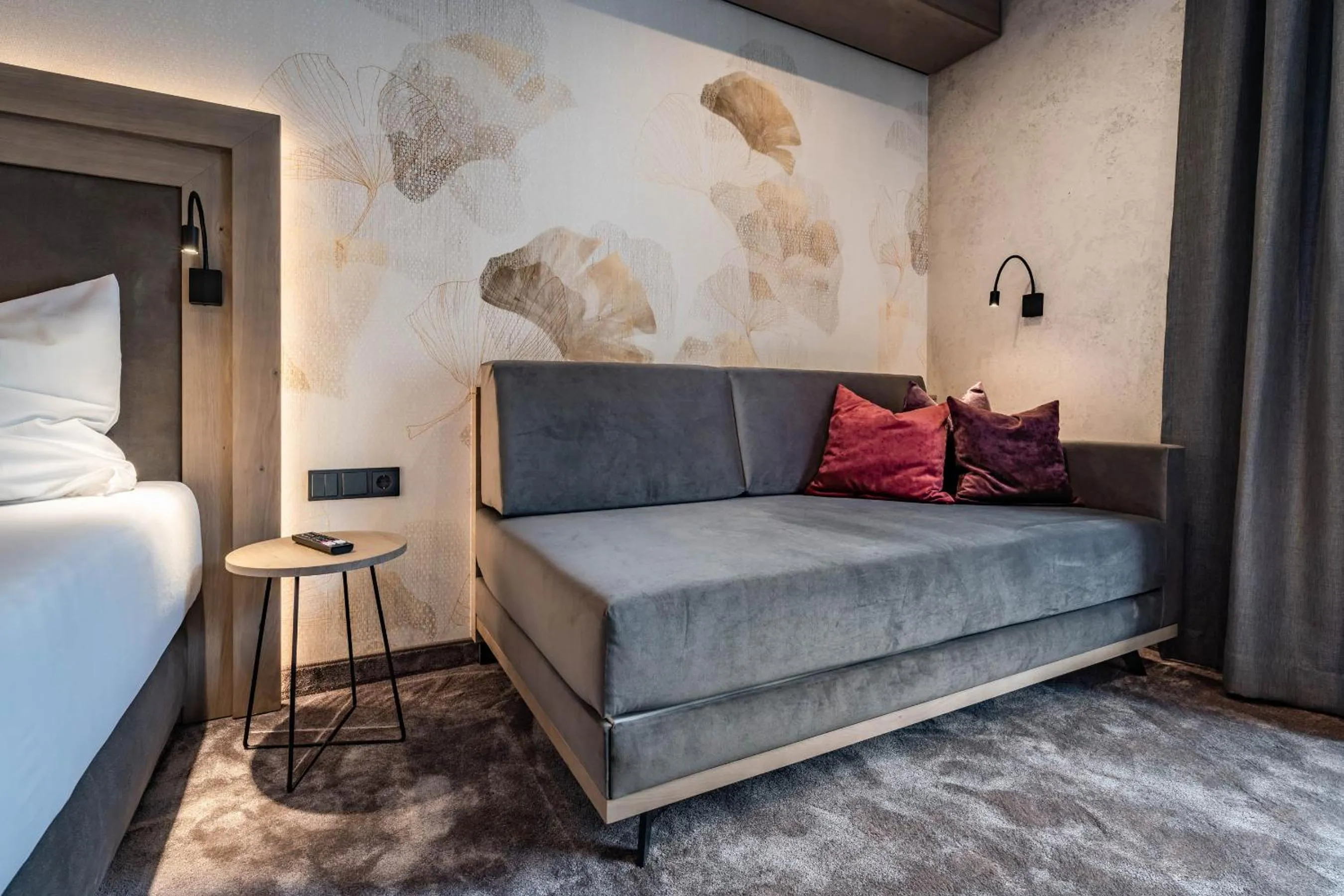 Bed in Hotel Gasthof Brücke