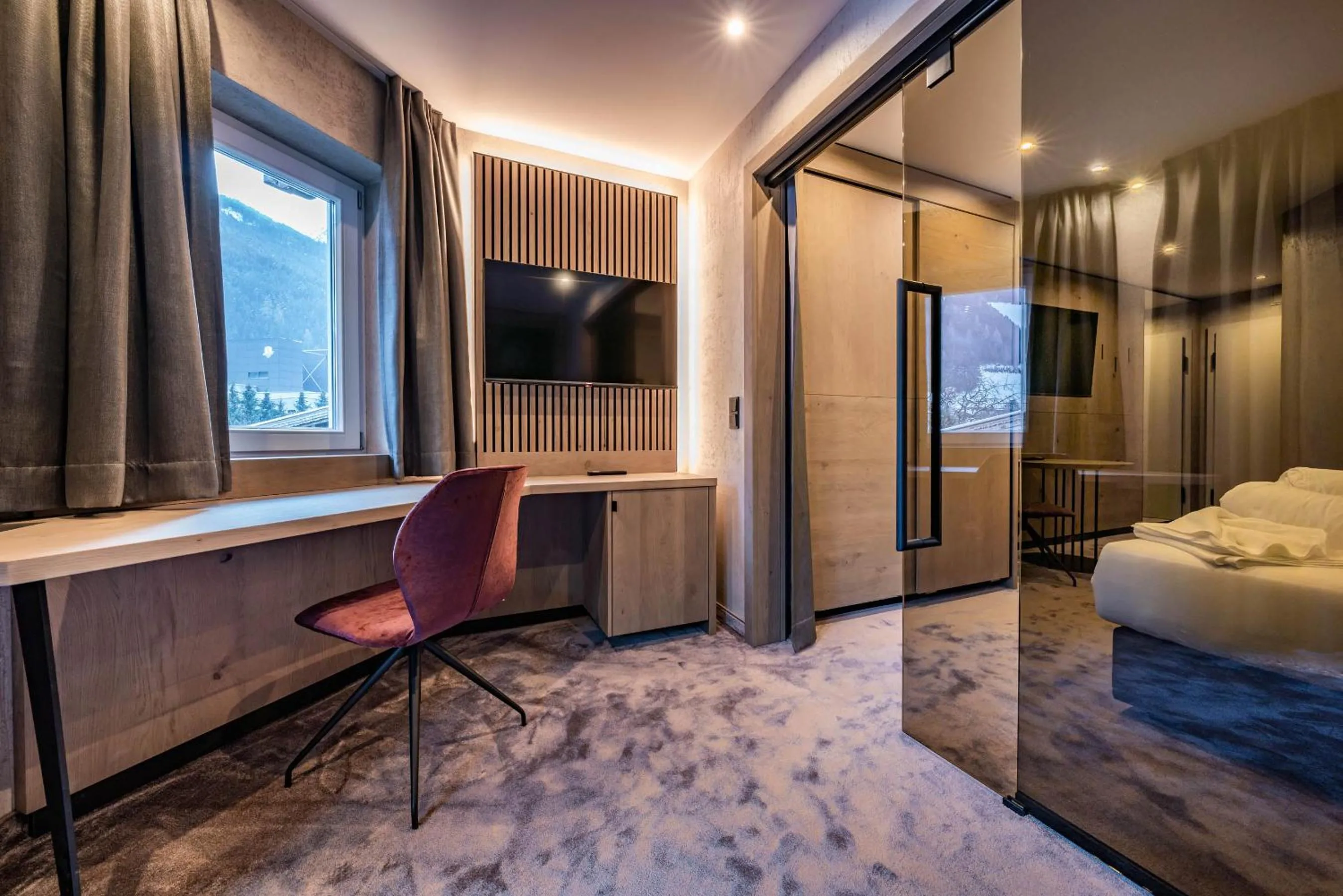 Bed in Hotel Gasthof Brücke