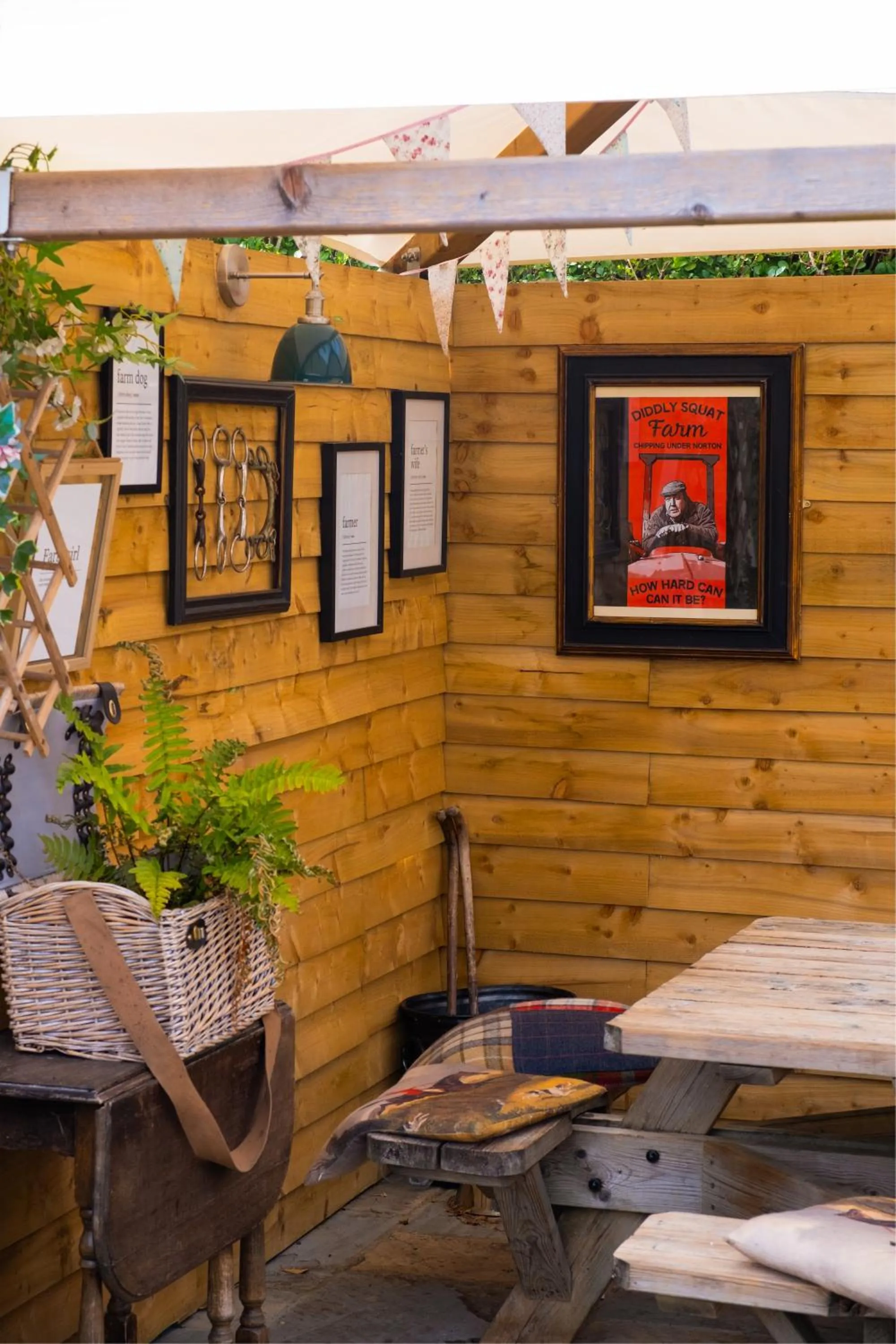 Garden in Black Horse Inn