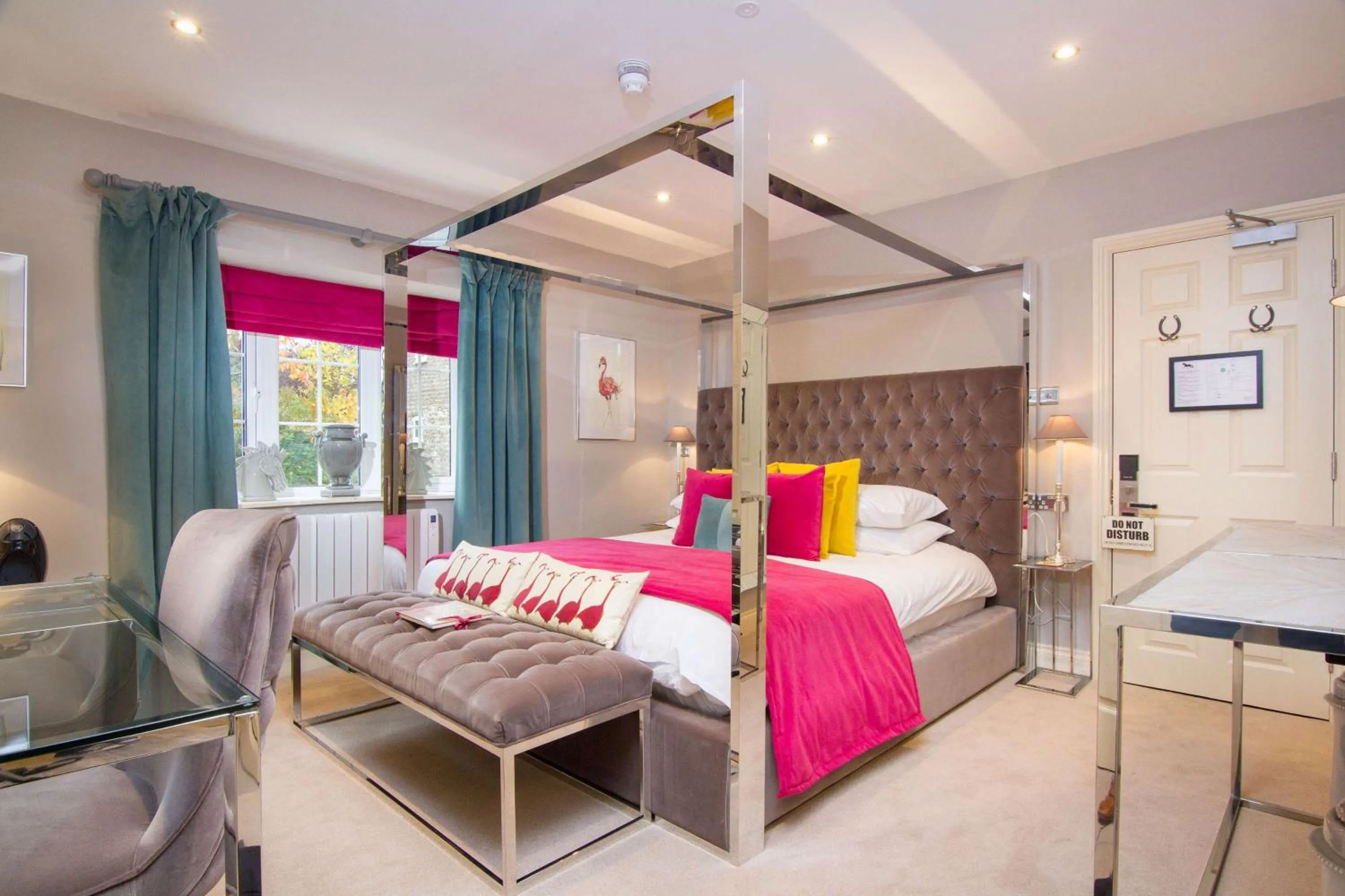 Bed in Black Horse Inn