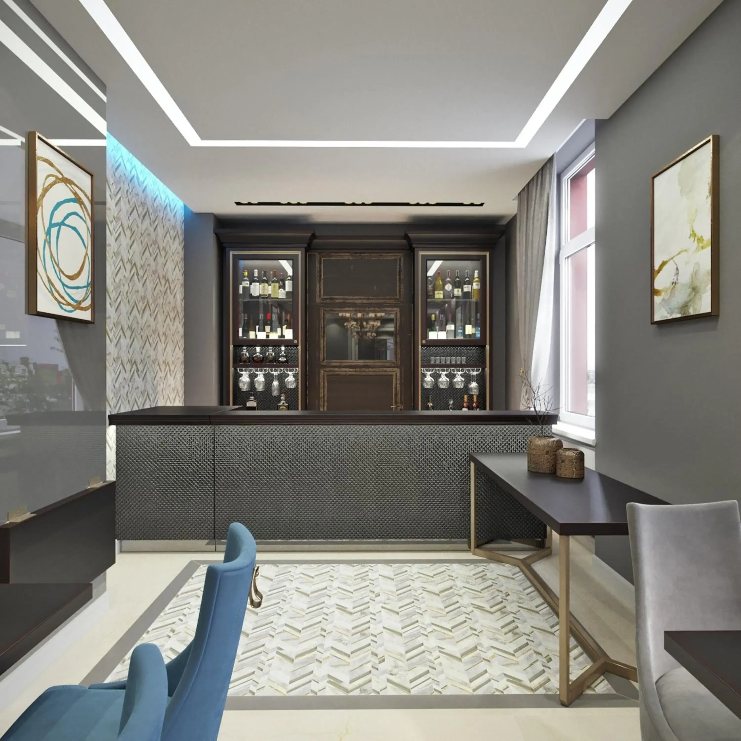 Lounge or bar in Arena an der Friedberger Warte Lounge or bar in Arena an der Friedberger Warte