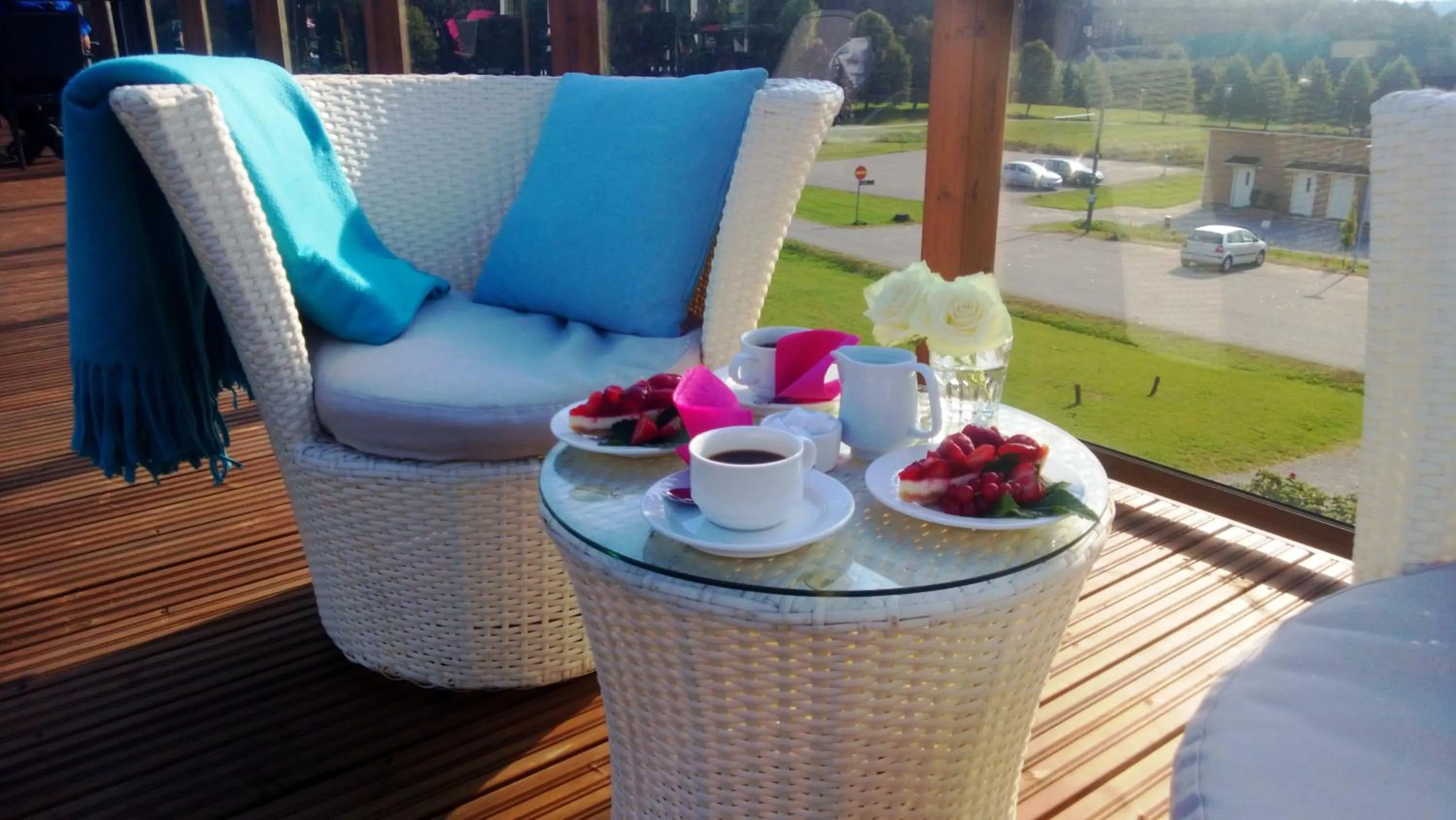 Patio in Lohja Spa & Resort