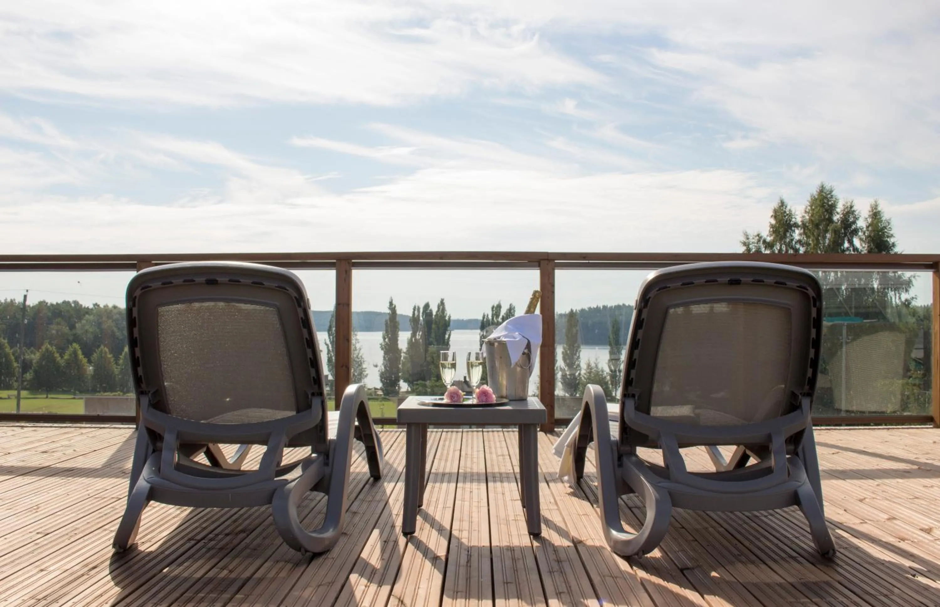 Patio in Lohja Spa & Resort