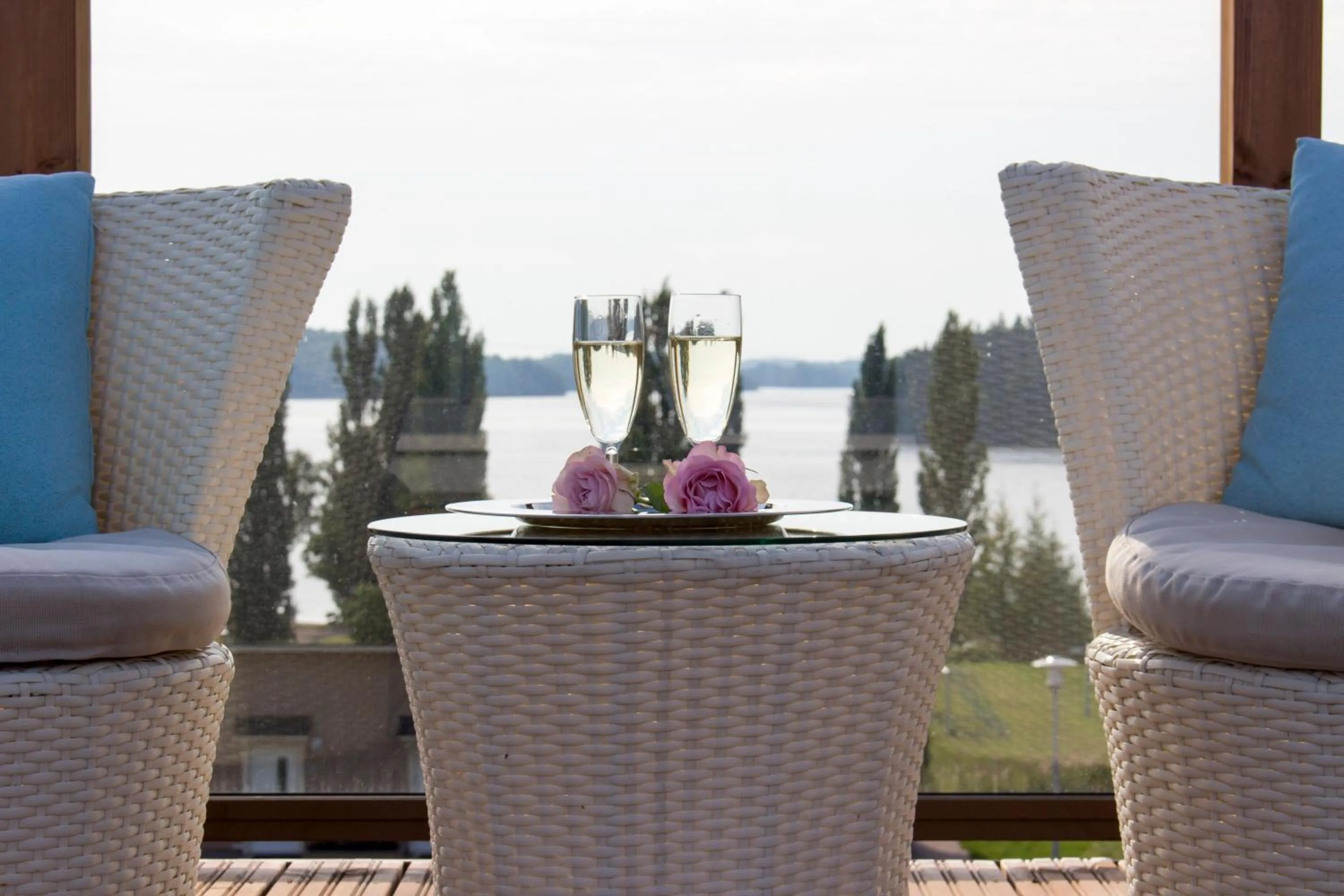 Patio in Lohja Spa & Resort
