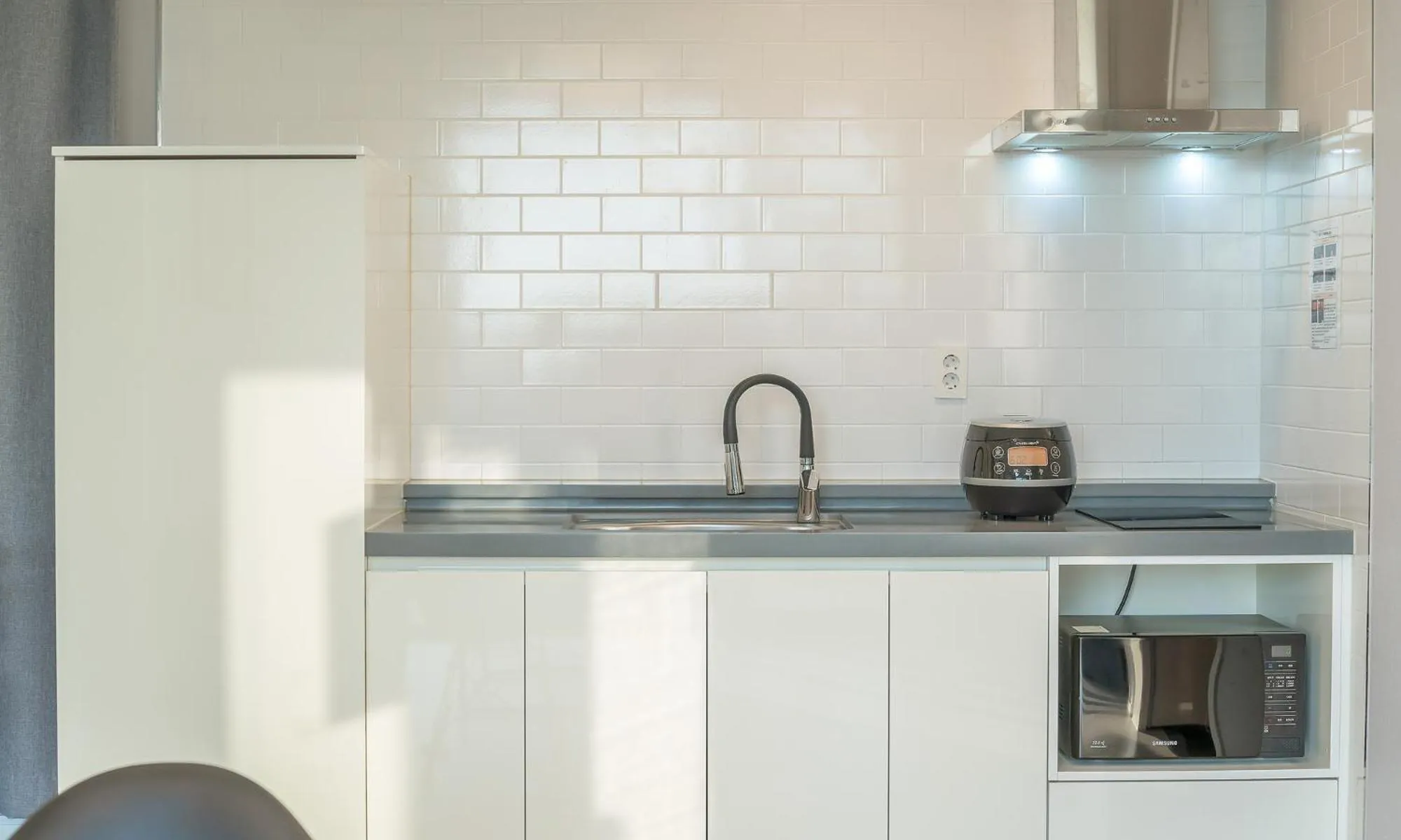 Kitchen or kitchenette in Arte Resort Spa & Pool Villa