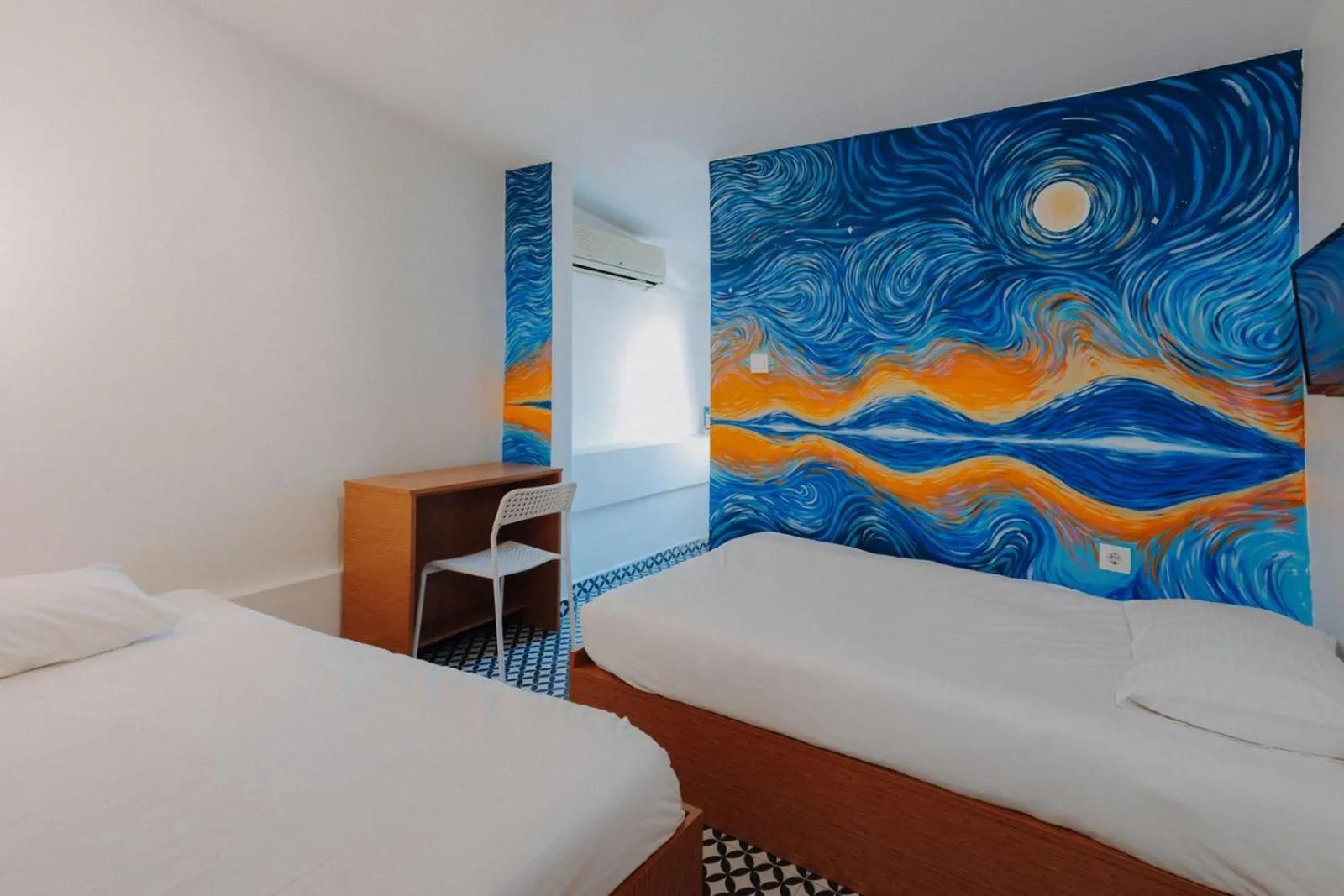 Bed in Deniz Pansiyon