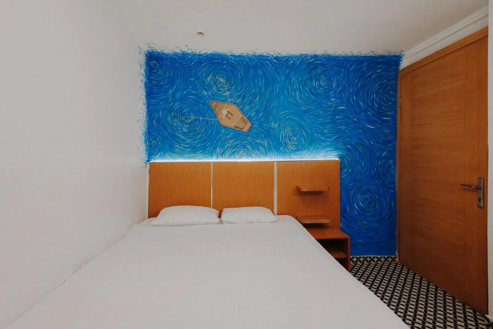 Bed in Deniz Pansiyon