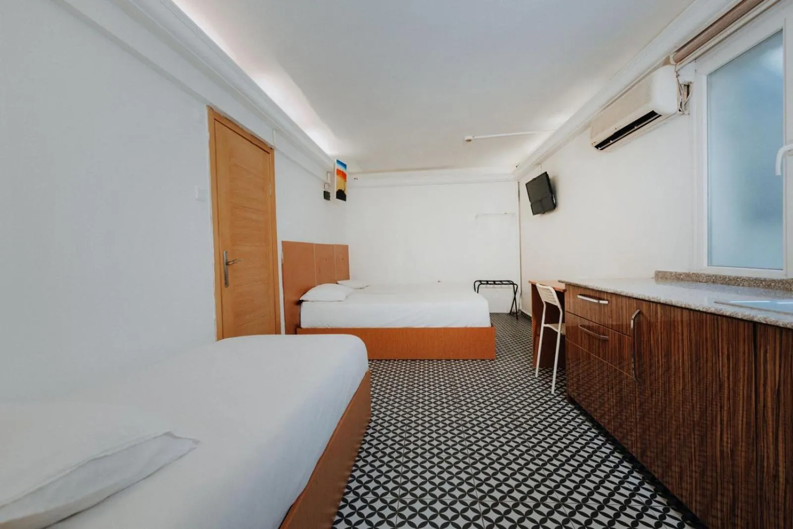 Bed in Deniz Pansiyon