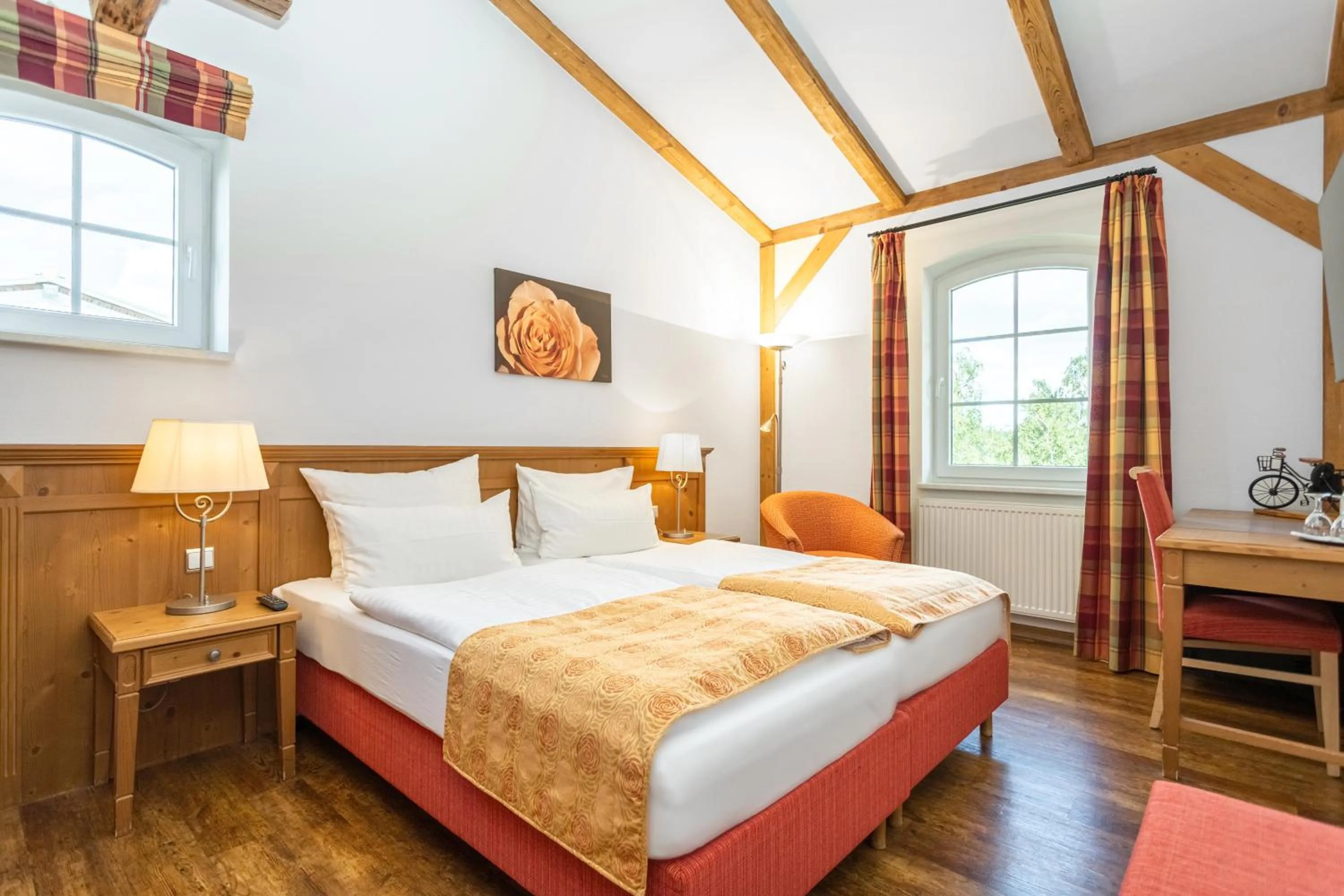 Photo of the whole room, Bed in Golfpark Strelasund