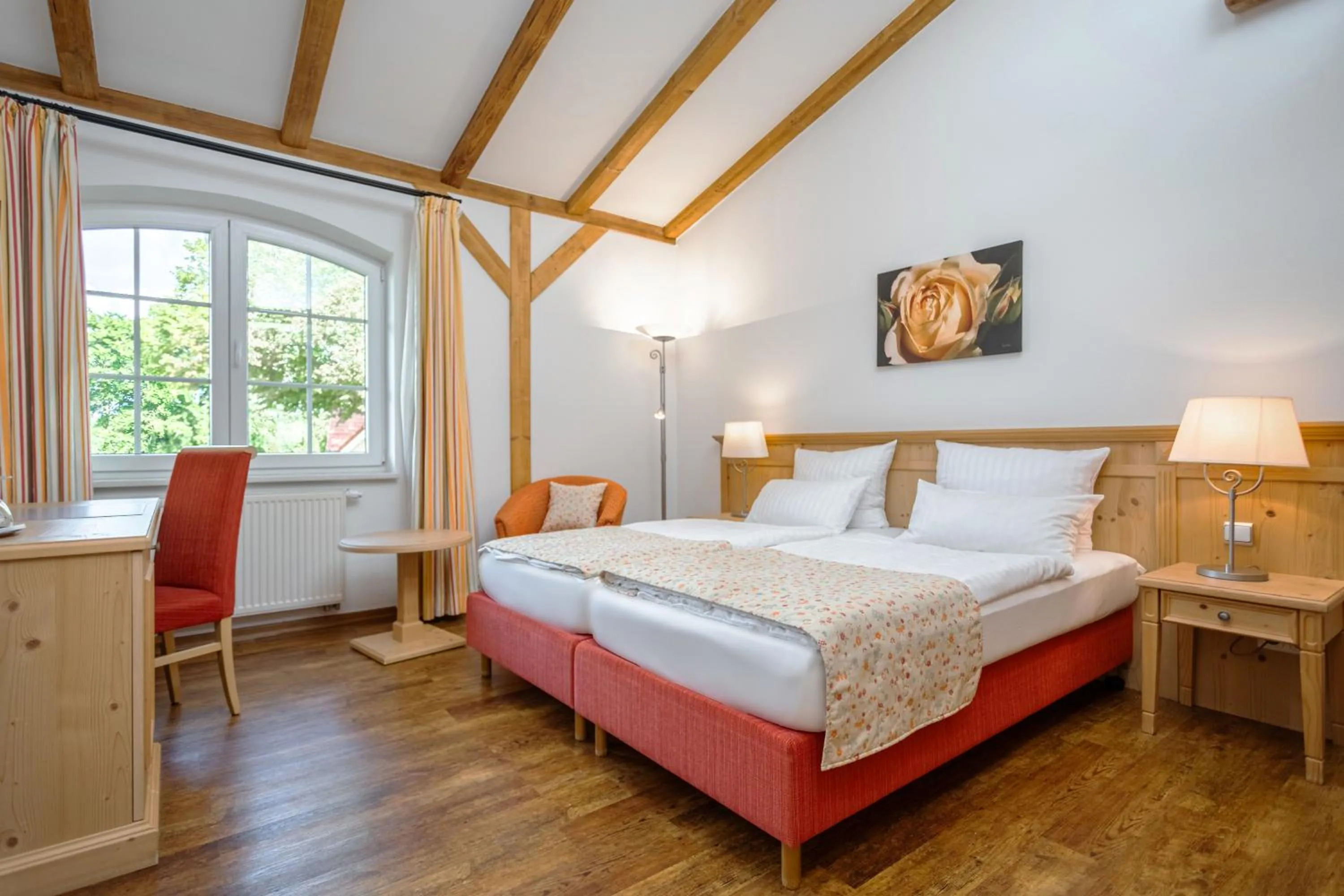 Photo of the whole room, Bed in Golfpark Strelasund