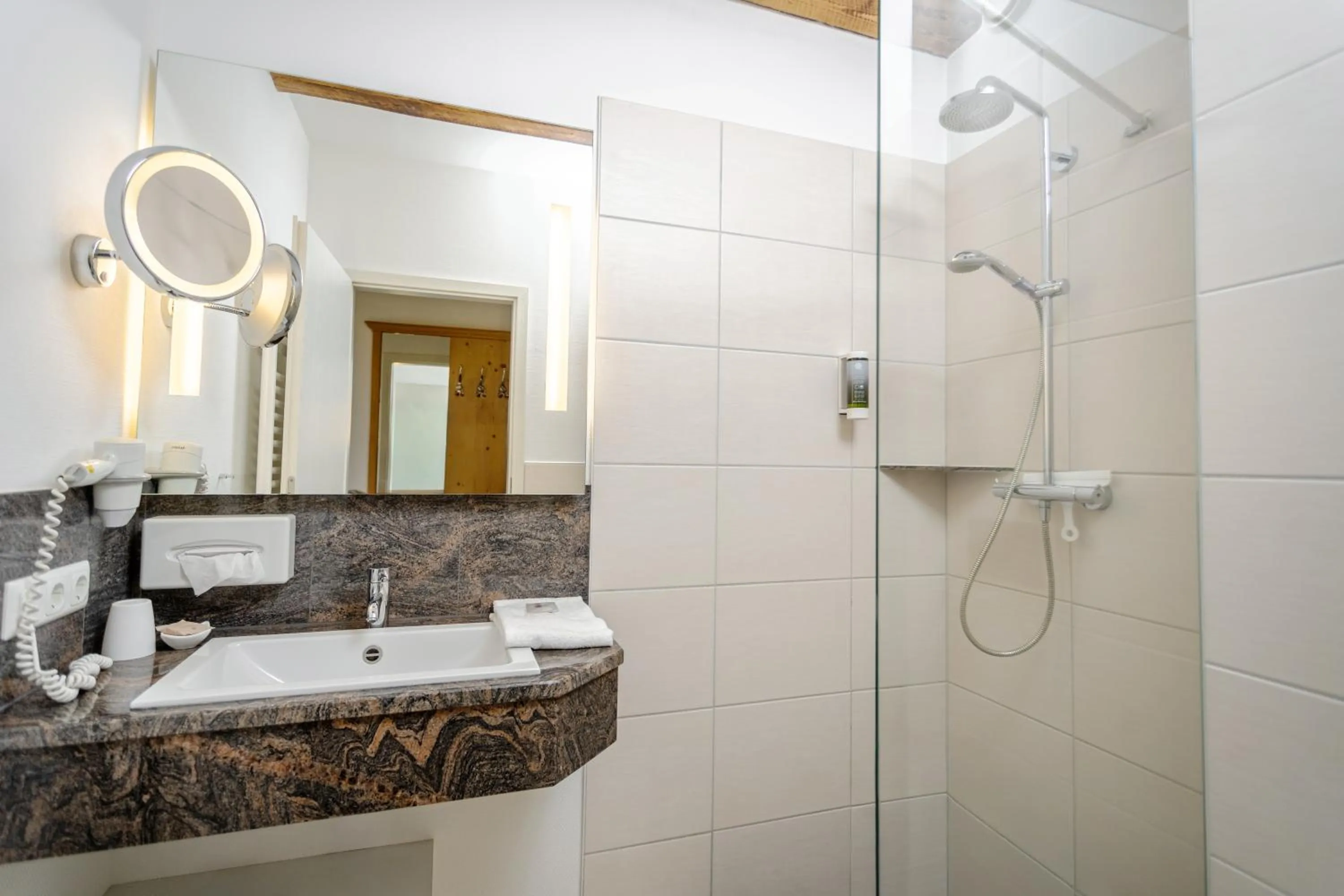 Shower in Golfpark Strelasund