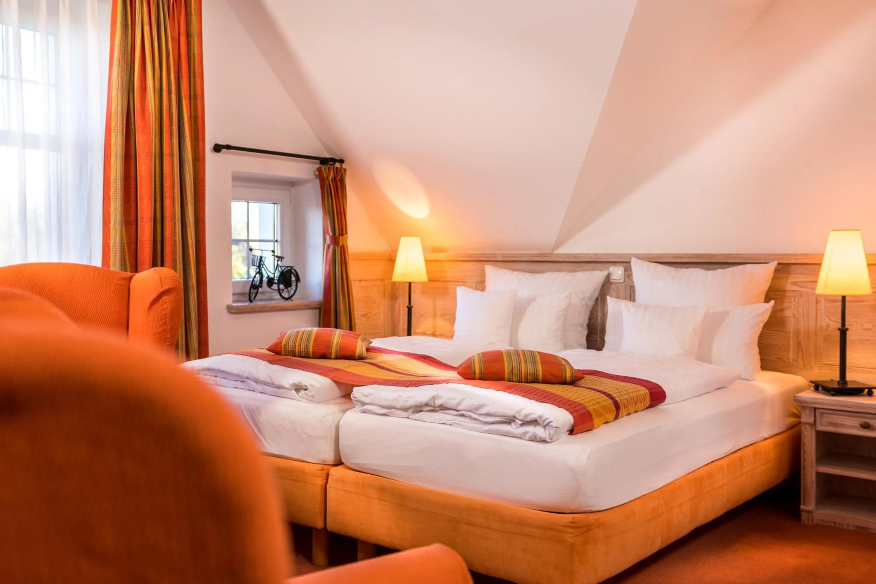 Photo of the whole room, Bed in Golfpark Strelasund